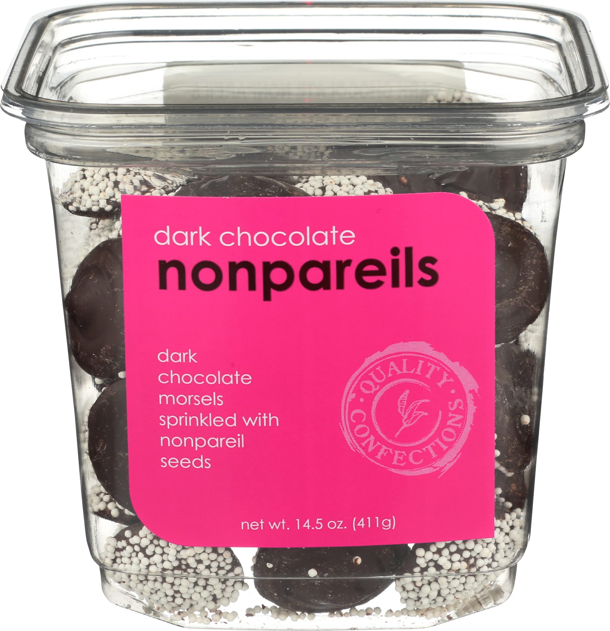 Candy Dark Chocolate Nonpareils, 14.5 Ounce
