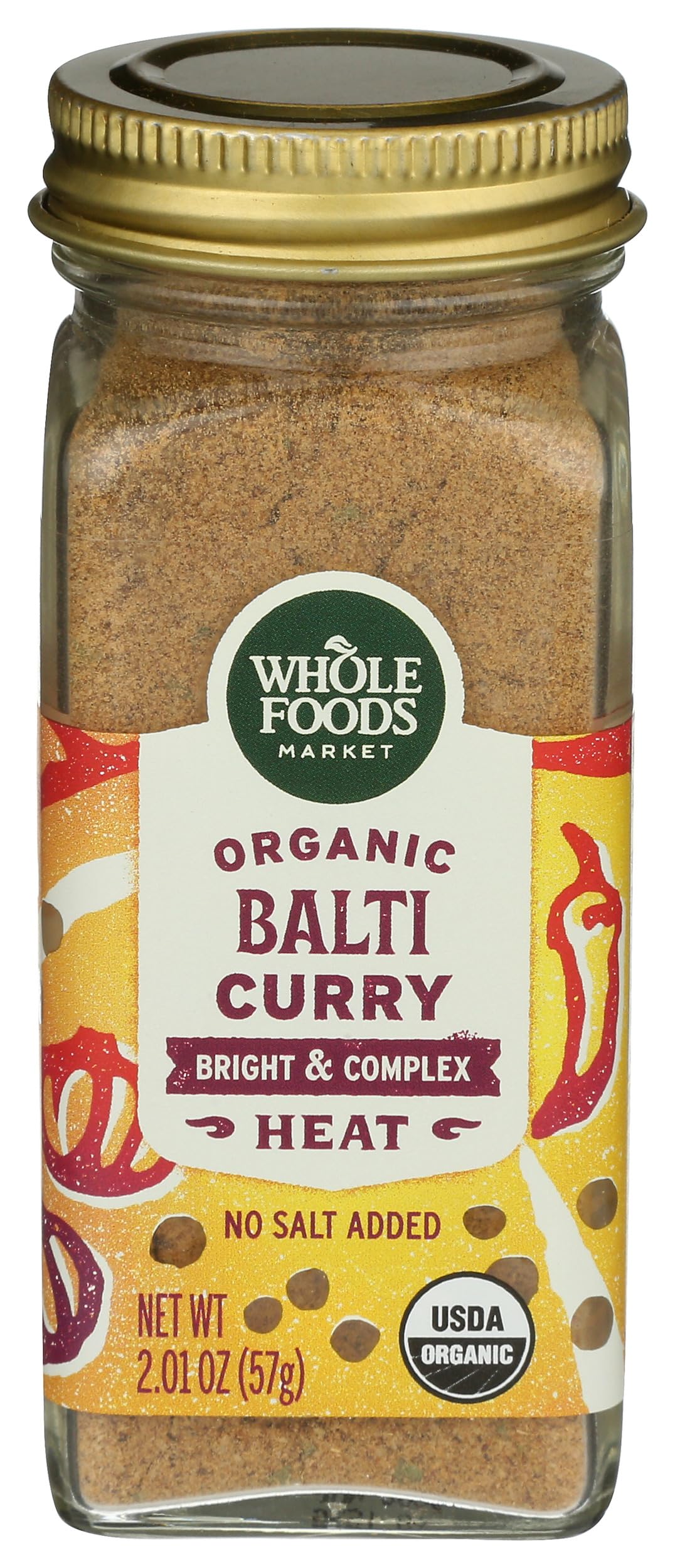 Organic Balti Curry Seasoning, 2.01 Ounce