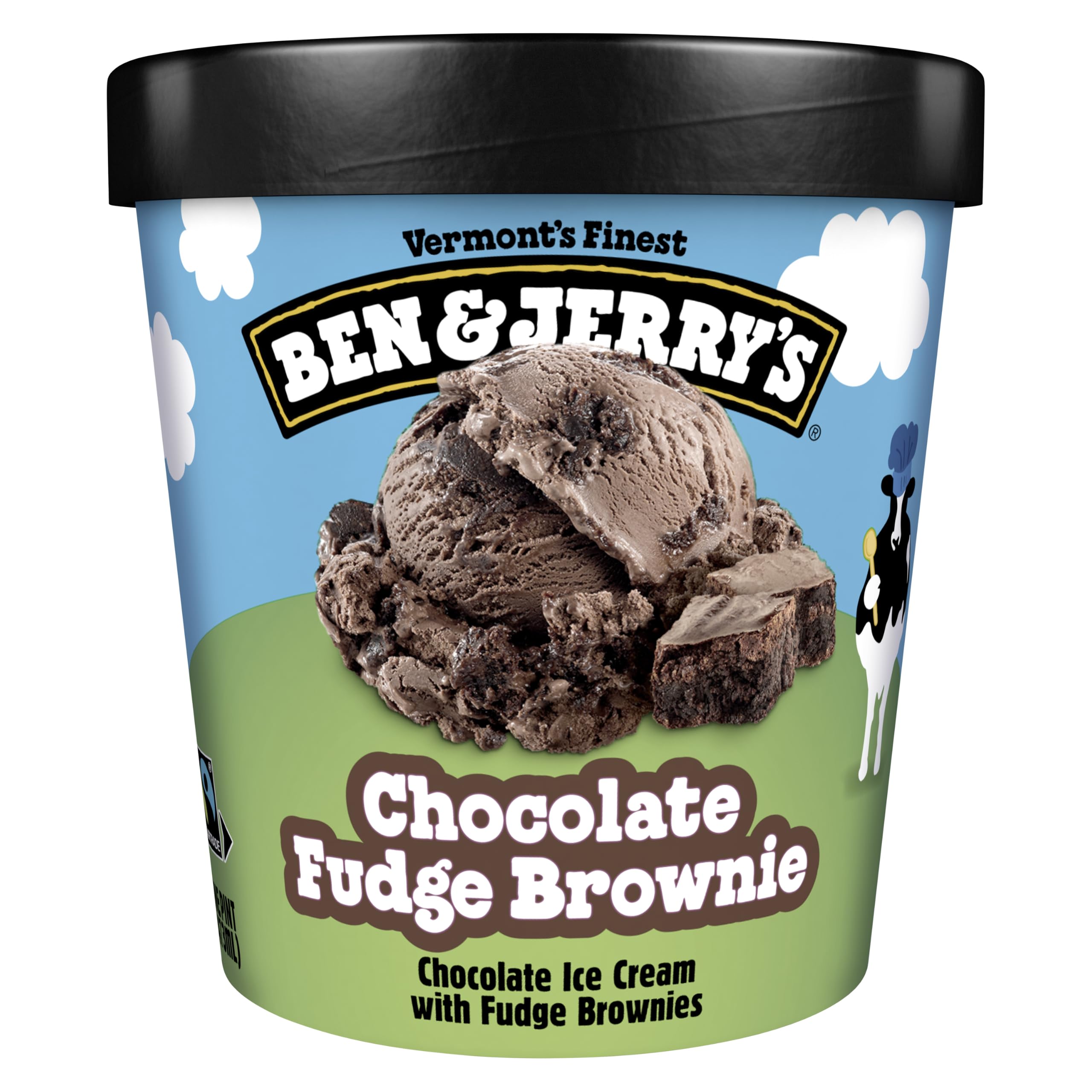 Ben & Jerry's Ice Cream Chocolate Fudge Brownie 16 oz