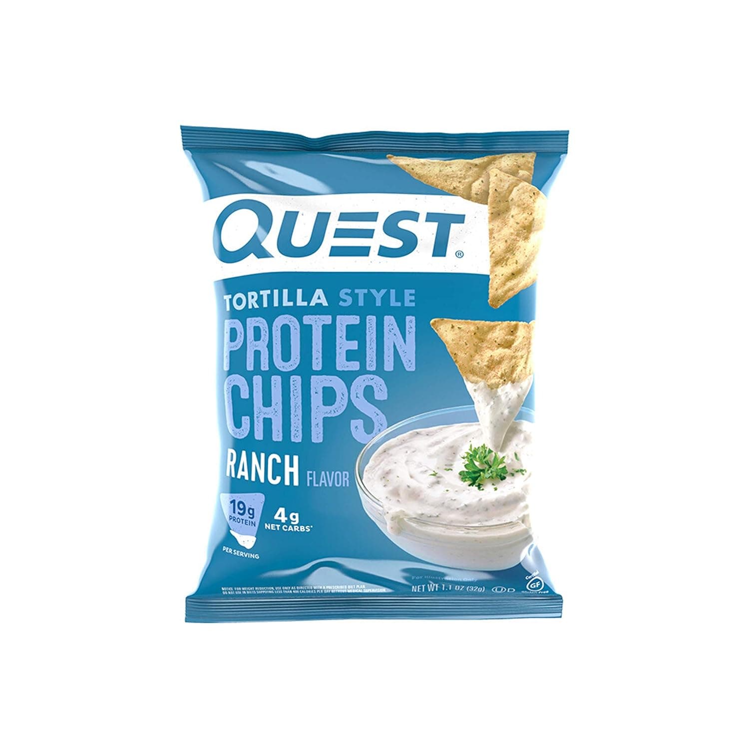 Quest Nutrition Tortilla Style Protein Chips (Ranch)