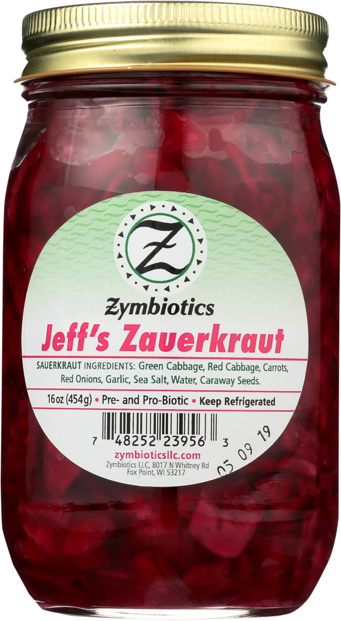 Zauerkraut Jeffs, 16 Ounce