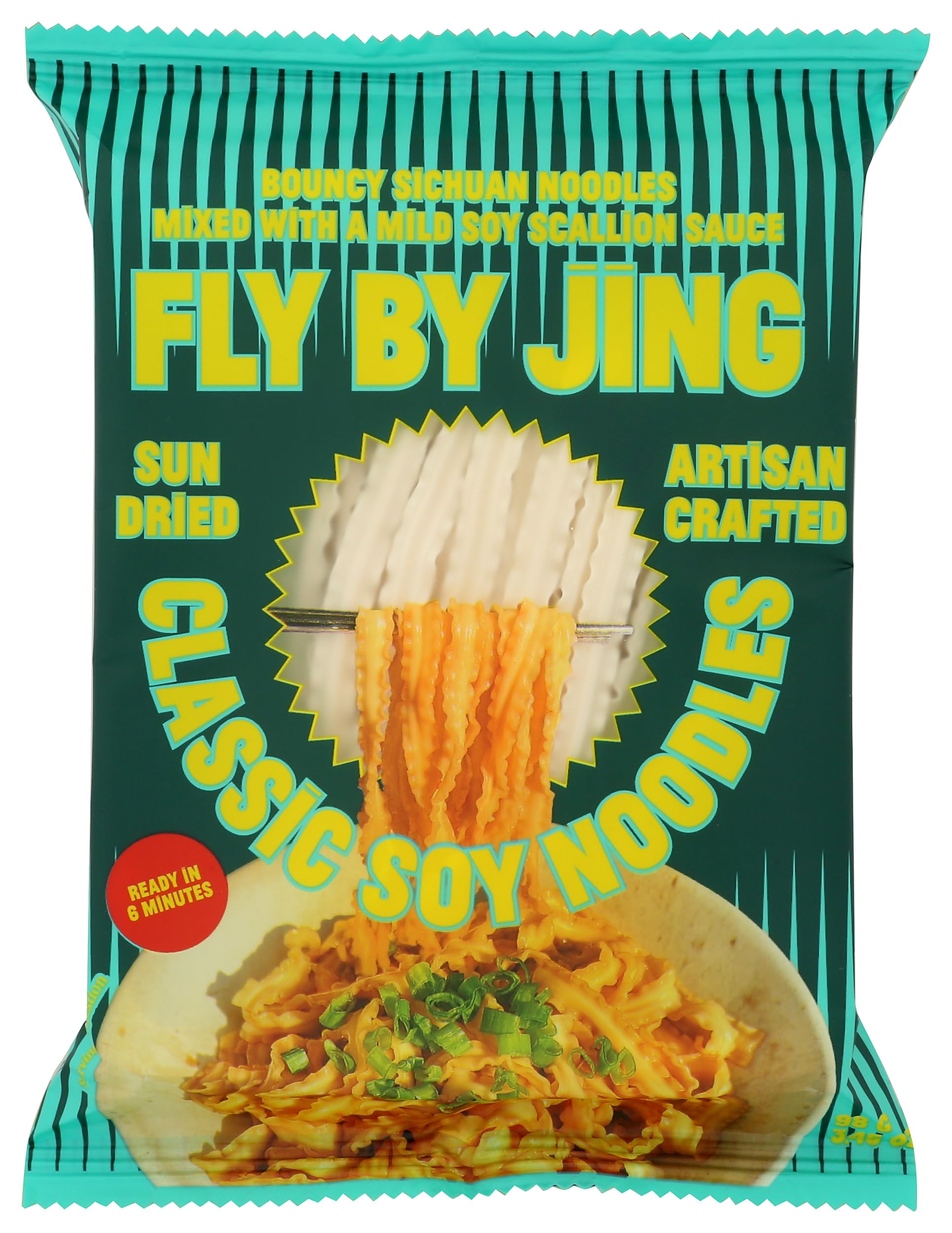 FLY BY JING Classic Soy Noodles Multipack, 13.2 OZ