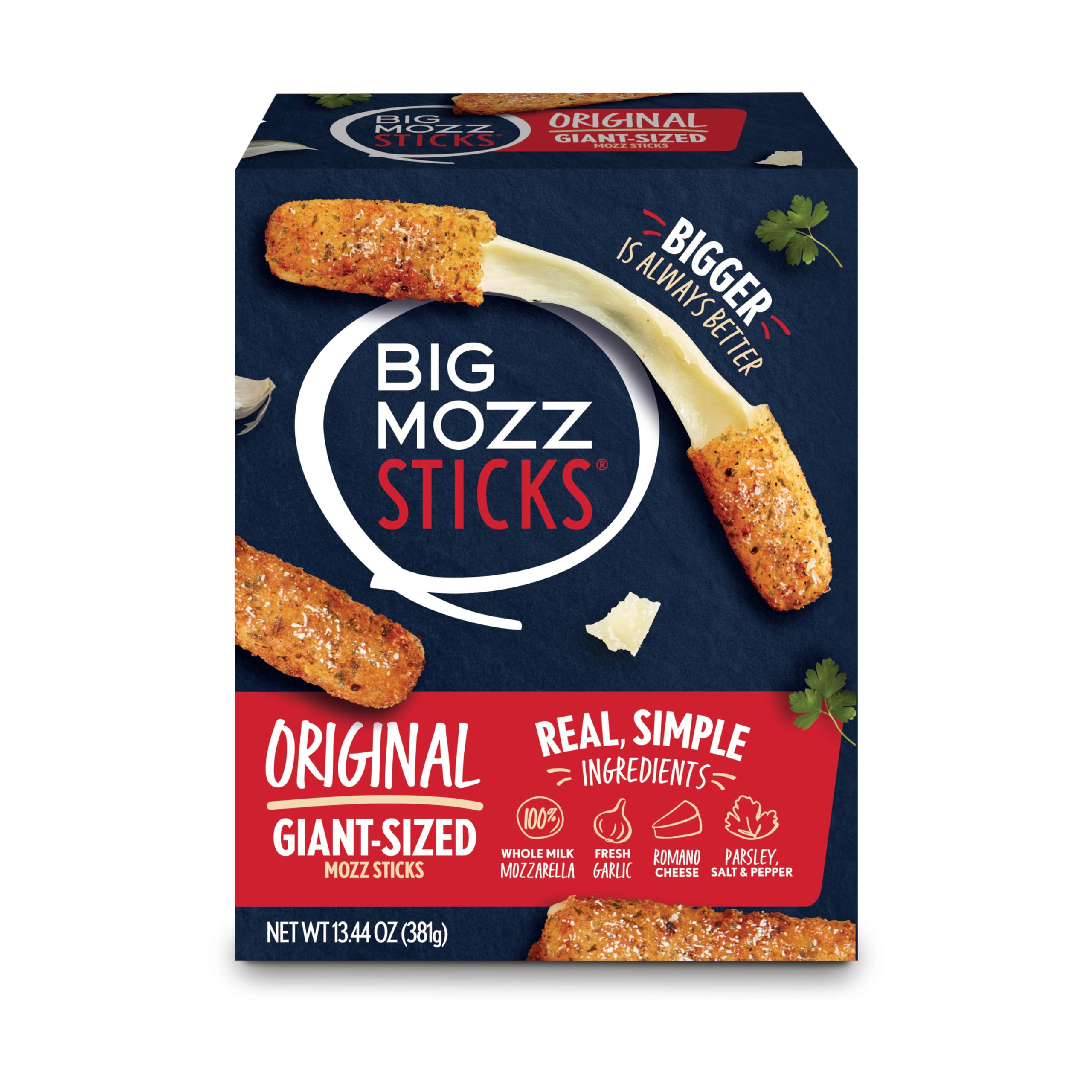 Frozen Mozzarella Sticks Big Original, 13.44 Ounce
