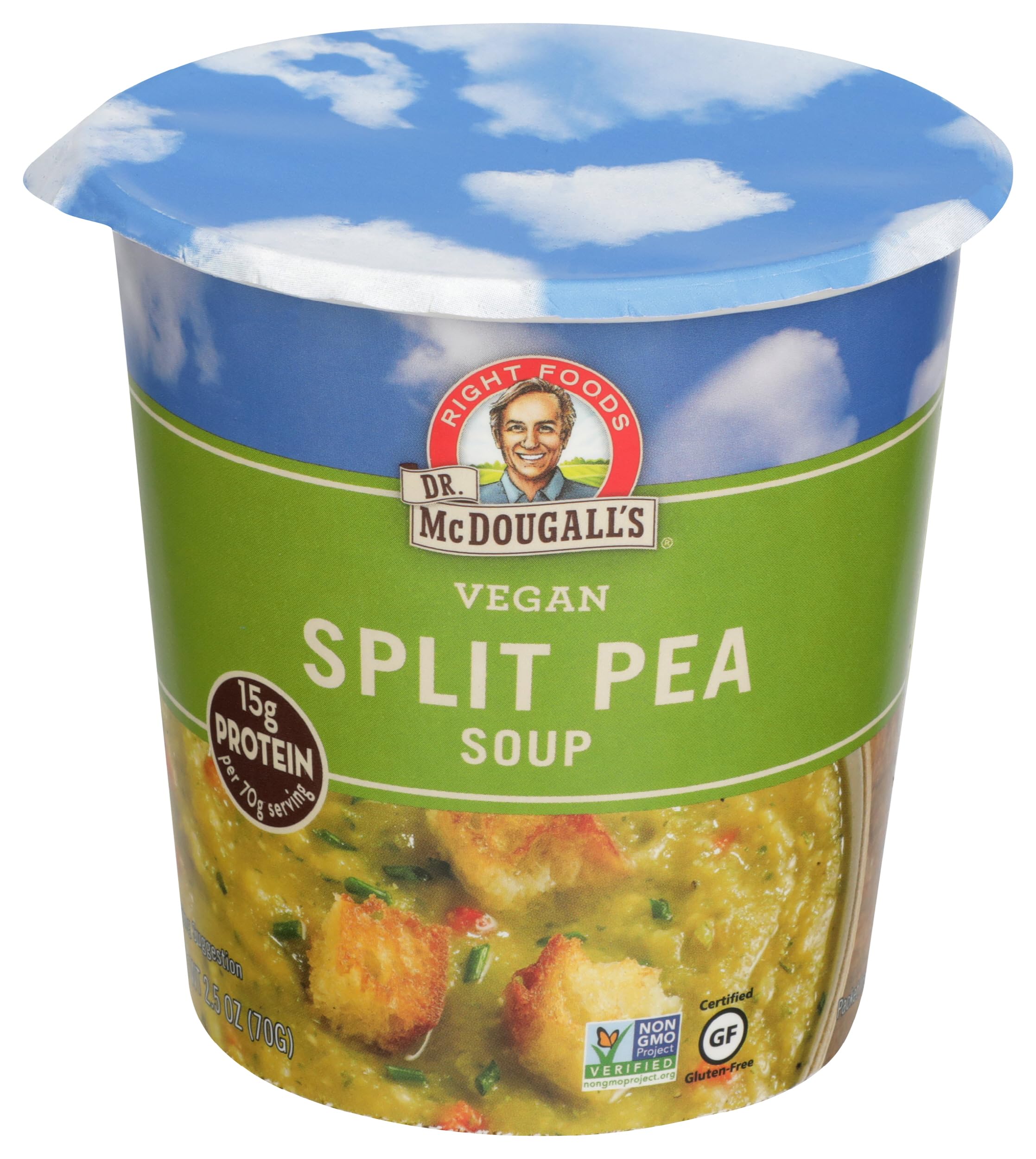 Dr. McDougall's Soup, Vegan Split Pea, 2.5 Ounce