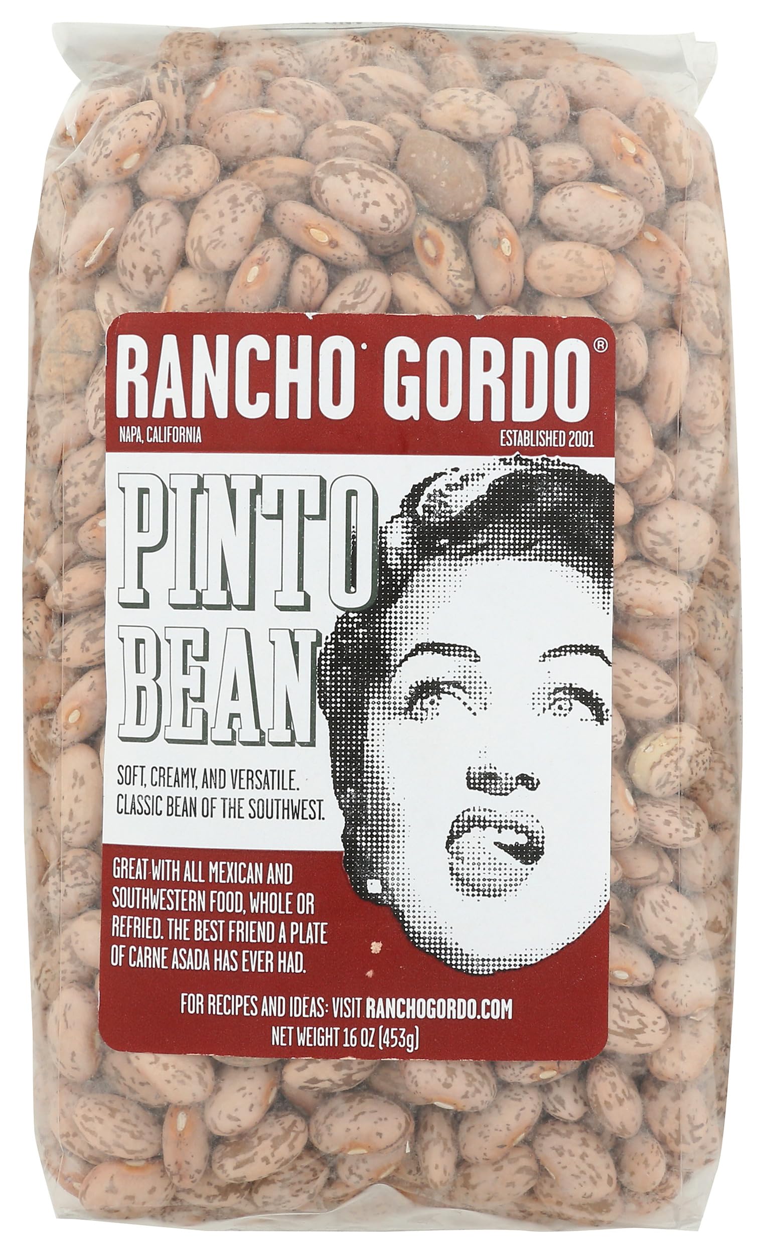Rancho Gordo Pinto Beans, 16 OZ