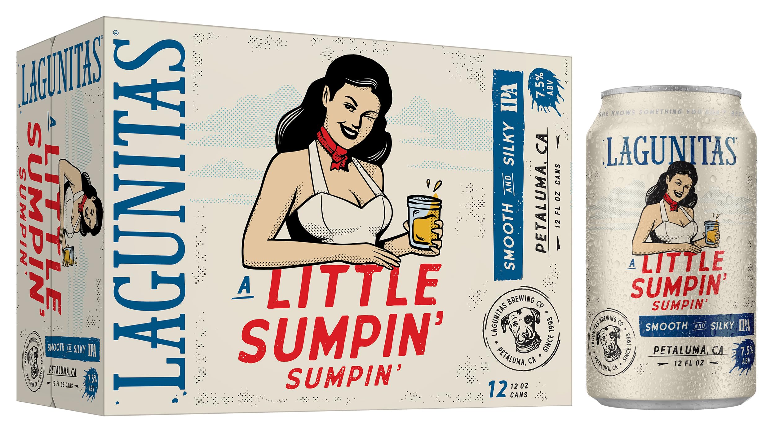 Lagunitas Brewing Little Sumpin IPA 12pk Cans, 12 FZ