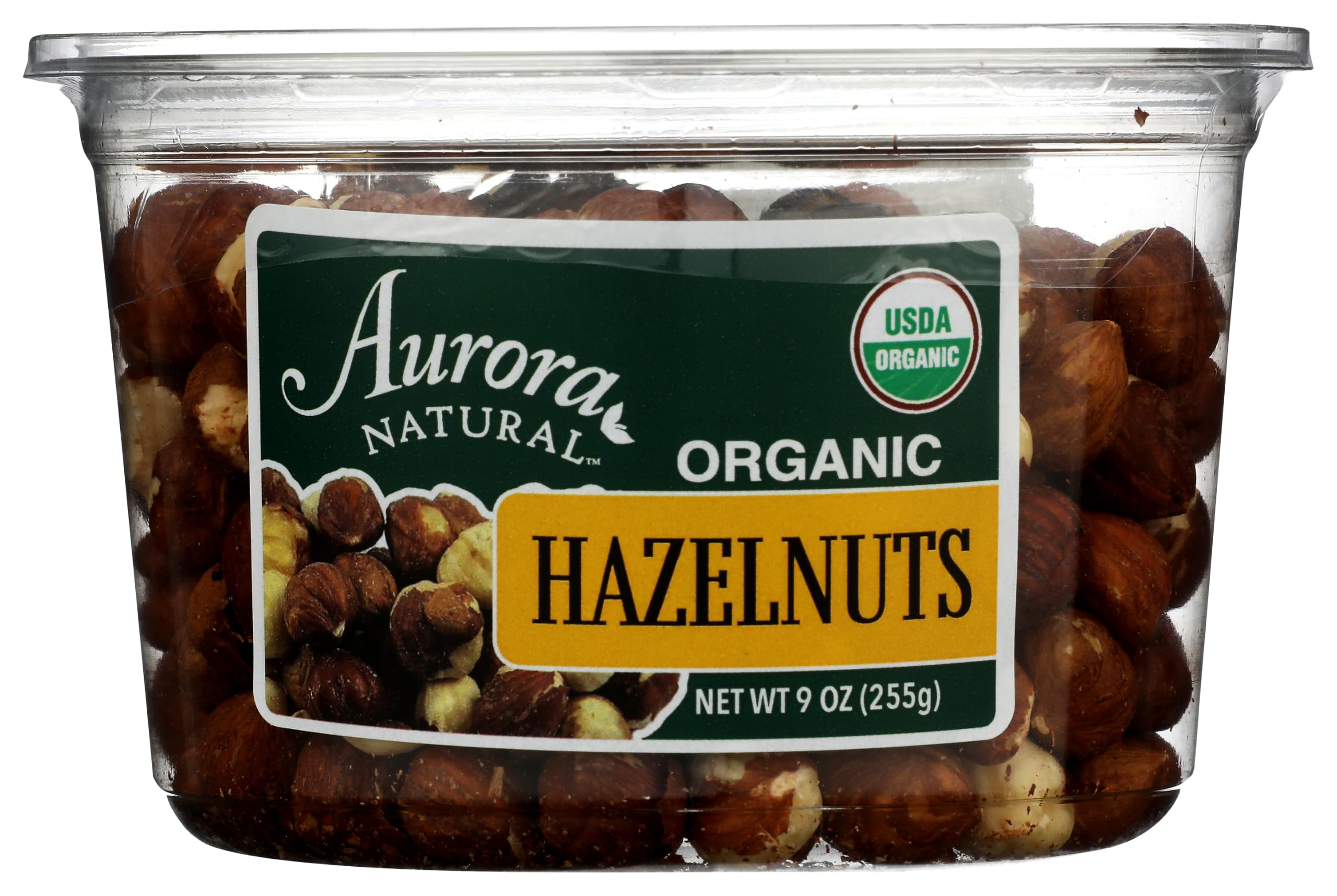 Aurora Products Organic Hazelnuts, 9 Ounce