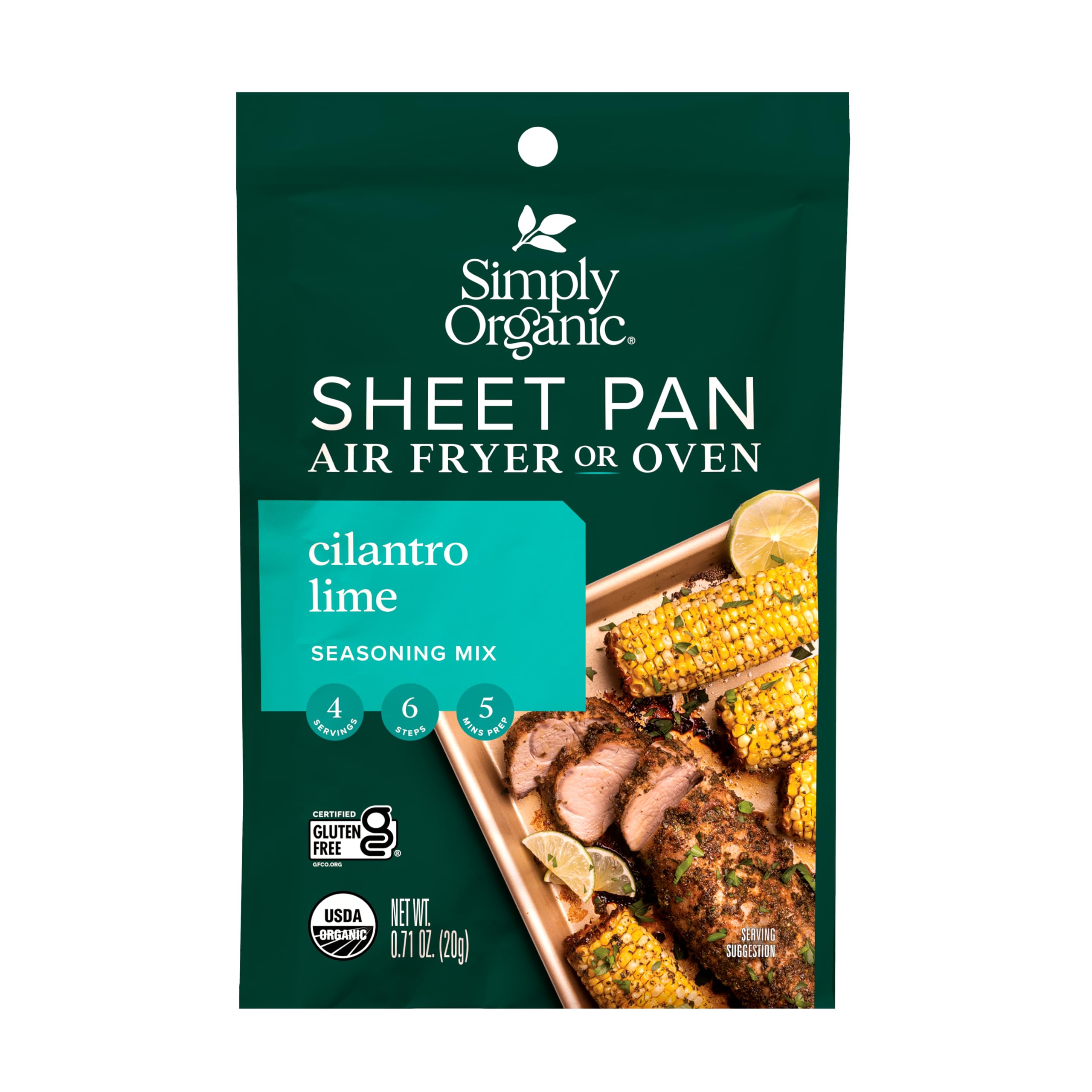 Seasoning Sheet Pan Cilantro Lime Organic, 0.74 Ounce