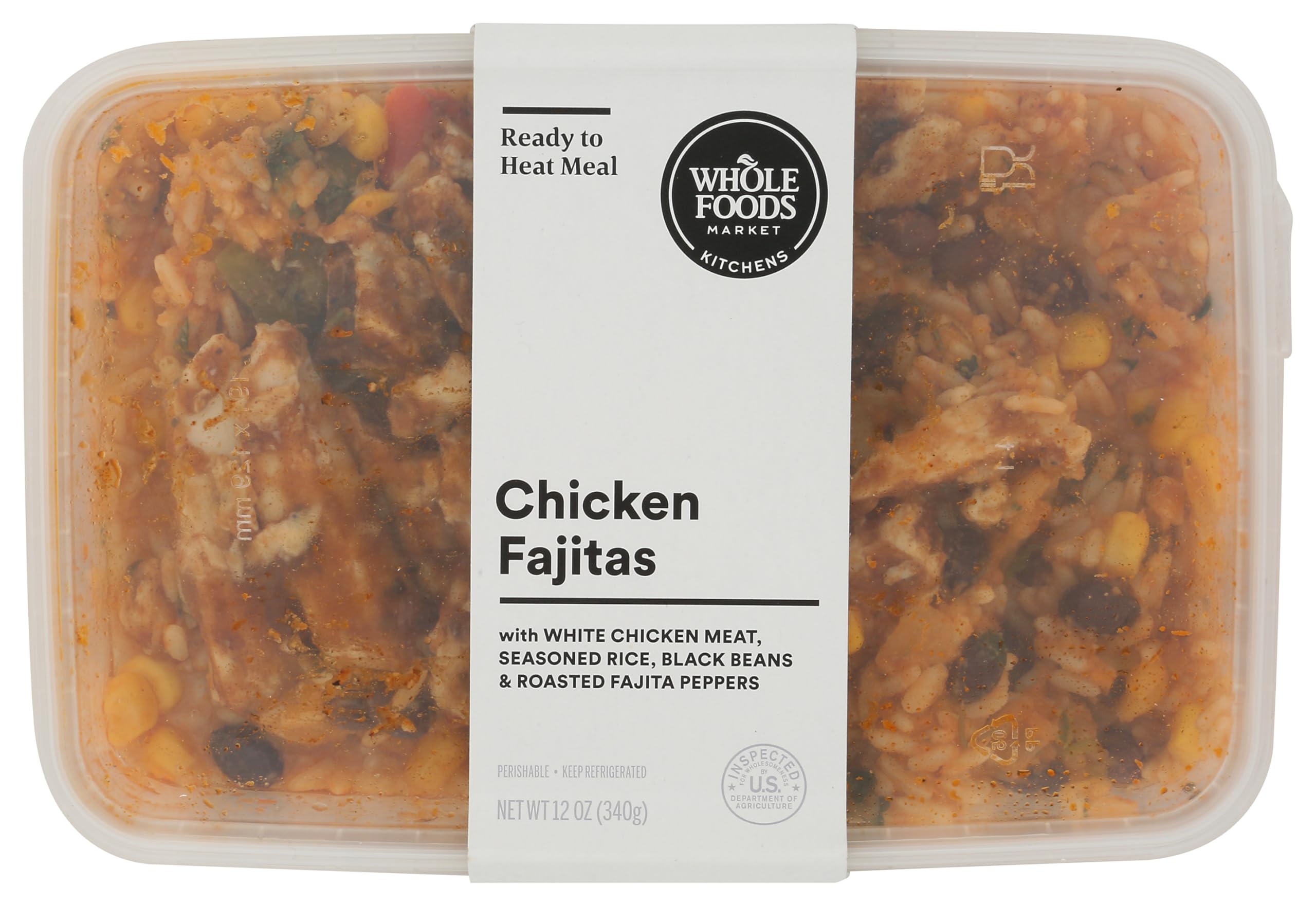 Whole Foods Market Kitchens Chicken Fajitas Meal, 12 OZ