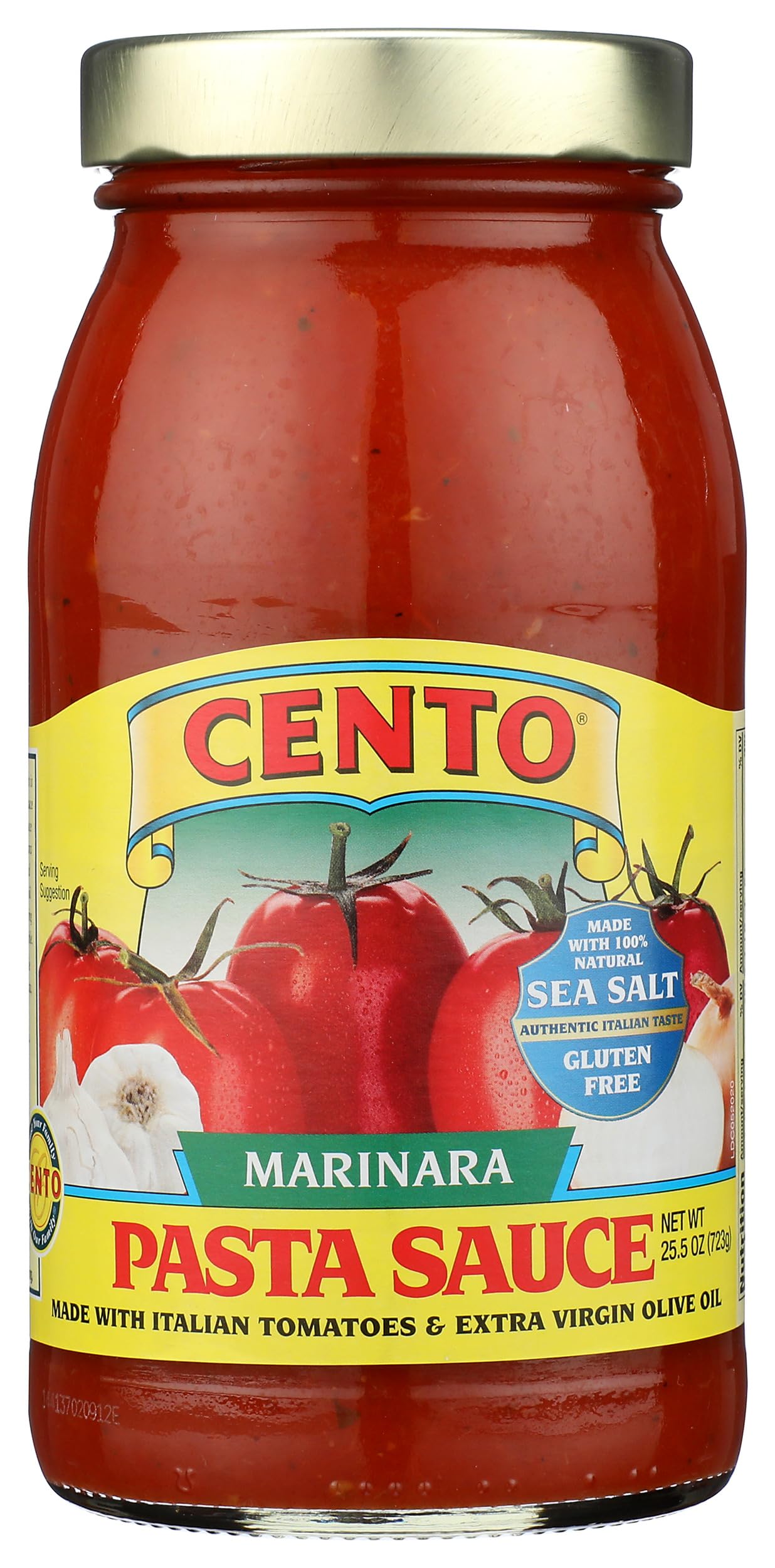 Cento Foods, Sauce Pasta Marinara, 25.5 Ounce