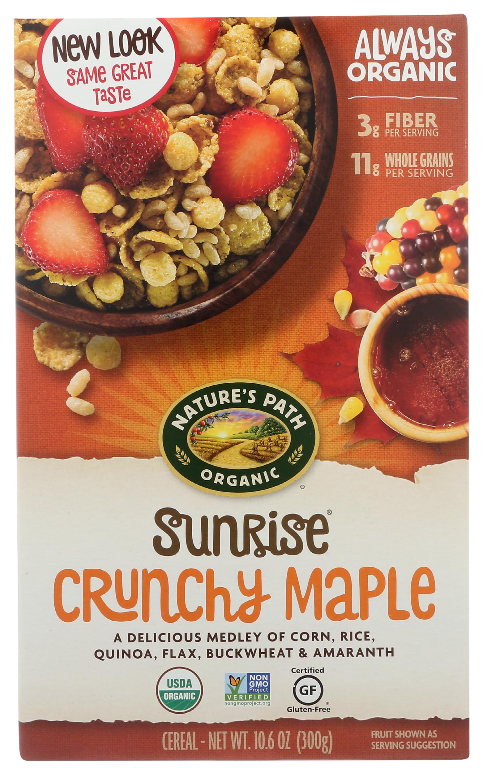Organic Crunchy Maple Sunrise Cereal, 10.6 Ounce
