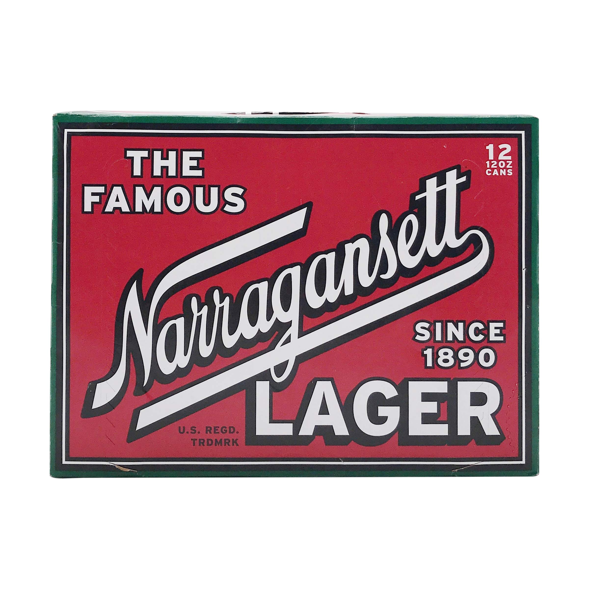 Narragansett Brewing Lager 12 Pack Can, 12 FZ