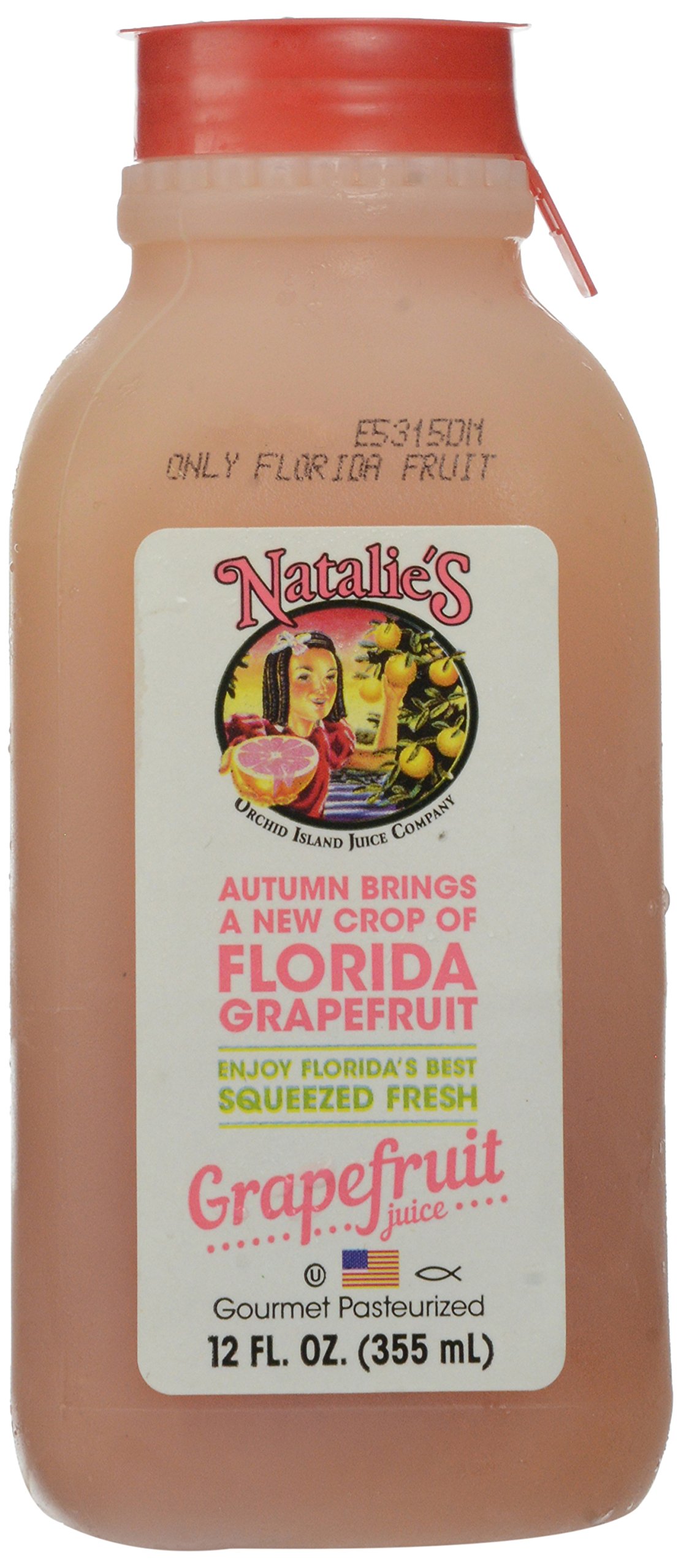 Natalies Orchid Island Juice Grapefruit Juice, 12 Fl oz