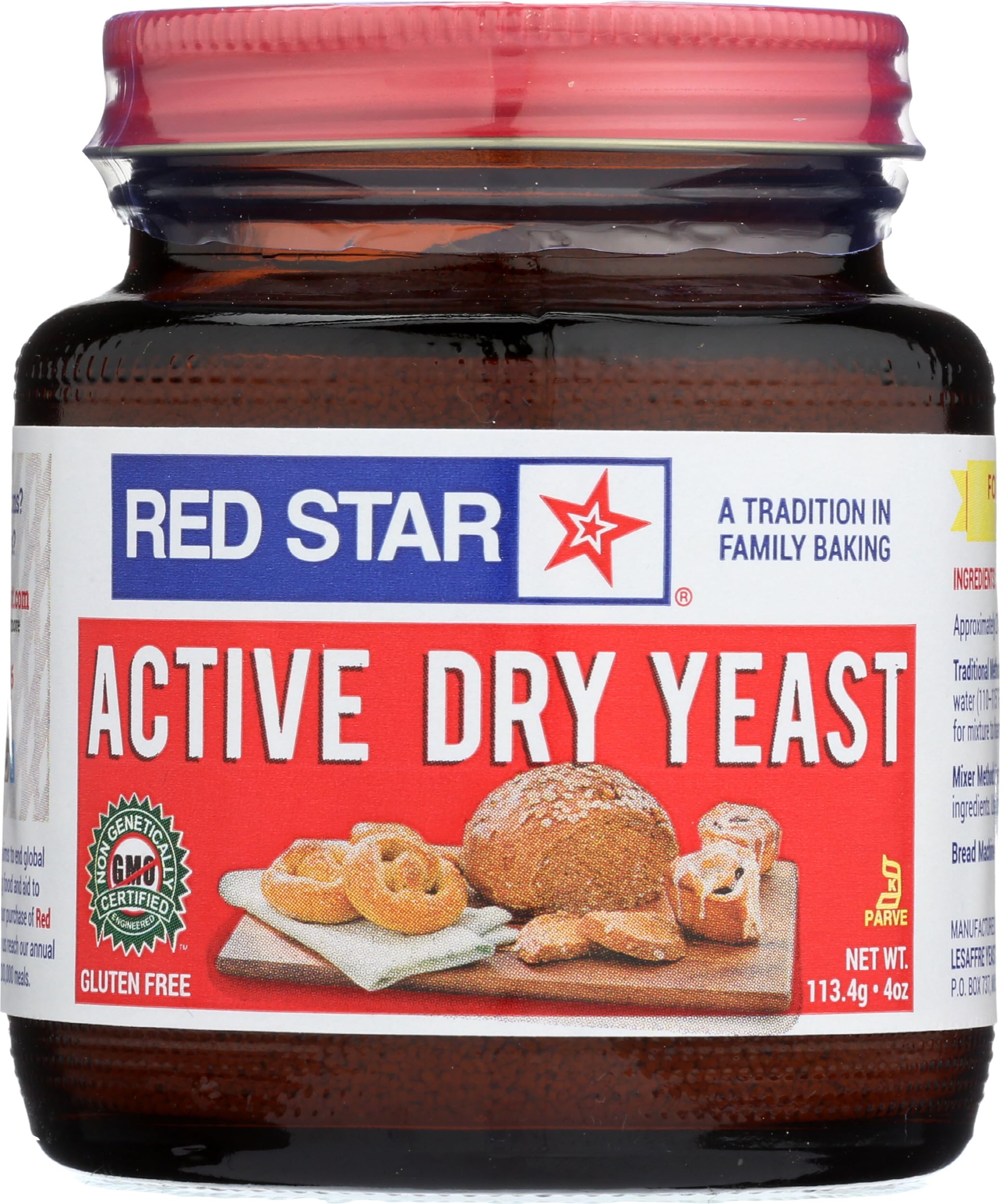 Active Yeast Gluten Free, 4 Ounce