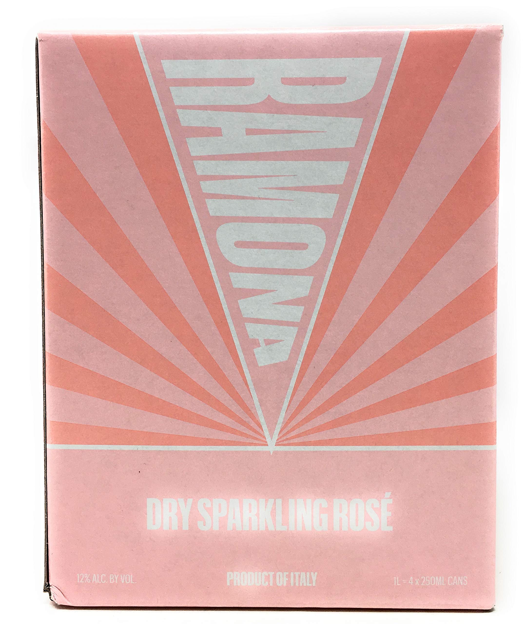 Ramona Dry Sparkling Rose Wine, 4 X 250 Ml Cans