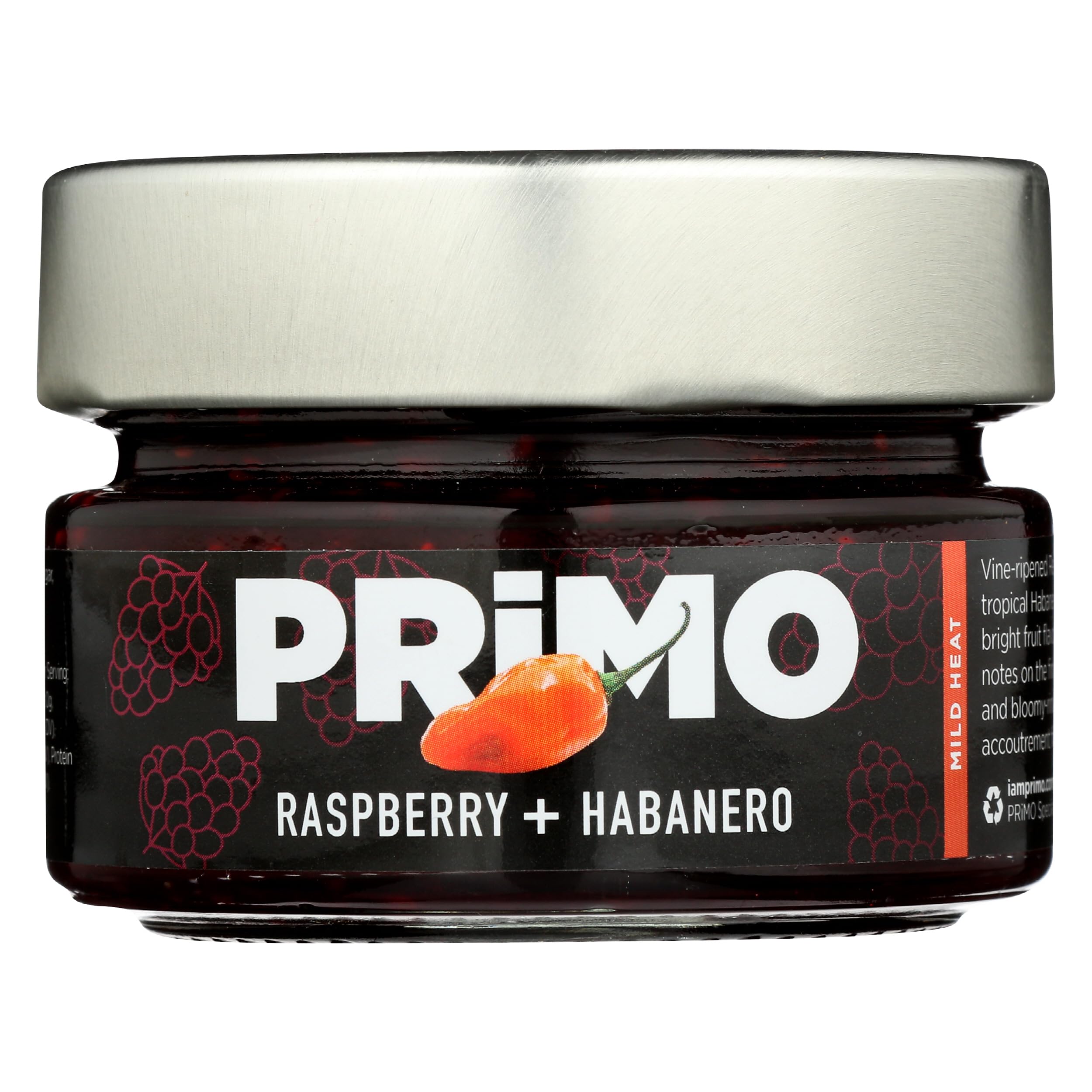 Primo Specialty Foods, Preserves Raspberry Habanero, 4.5 Ounce