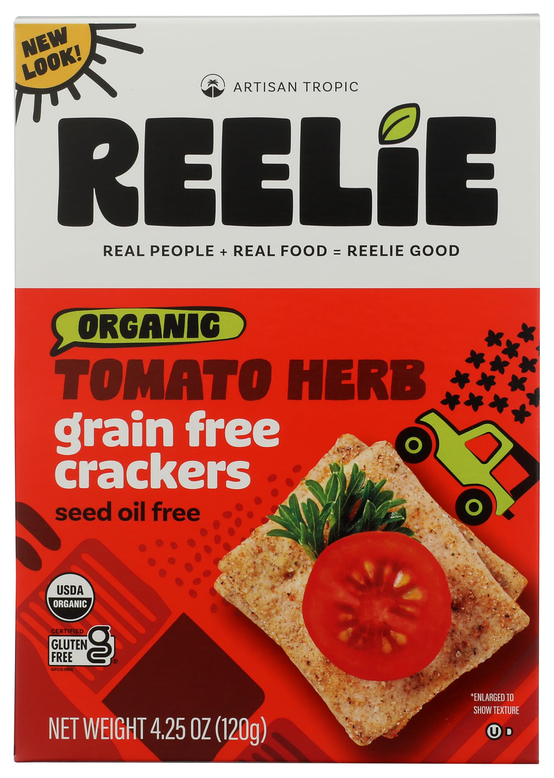 Crackers Tomato Herb Organic, 4.25 Ounce