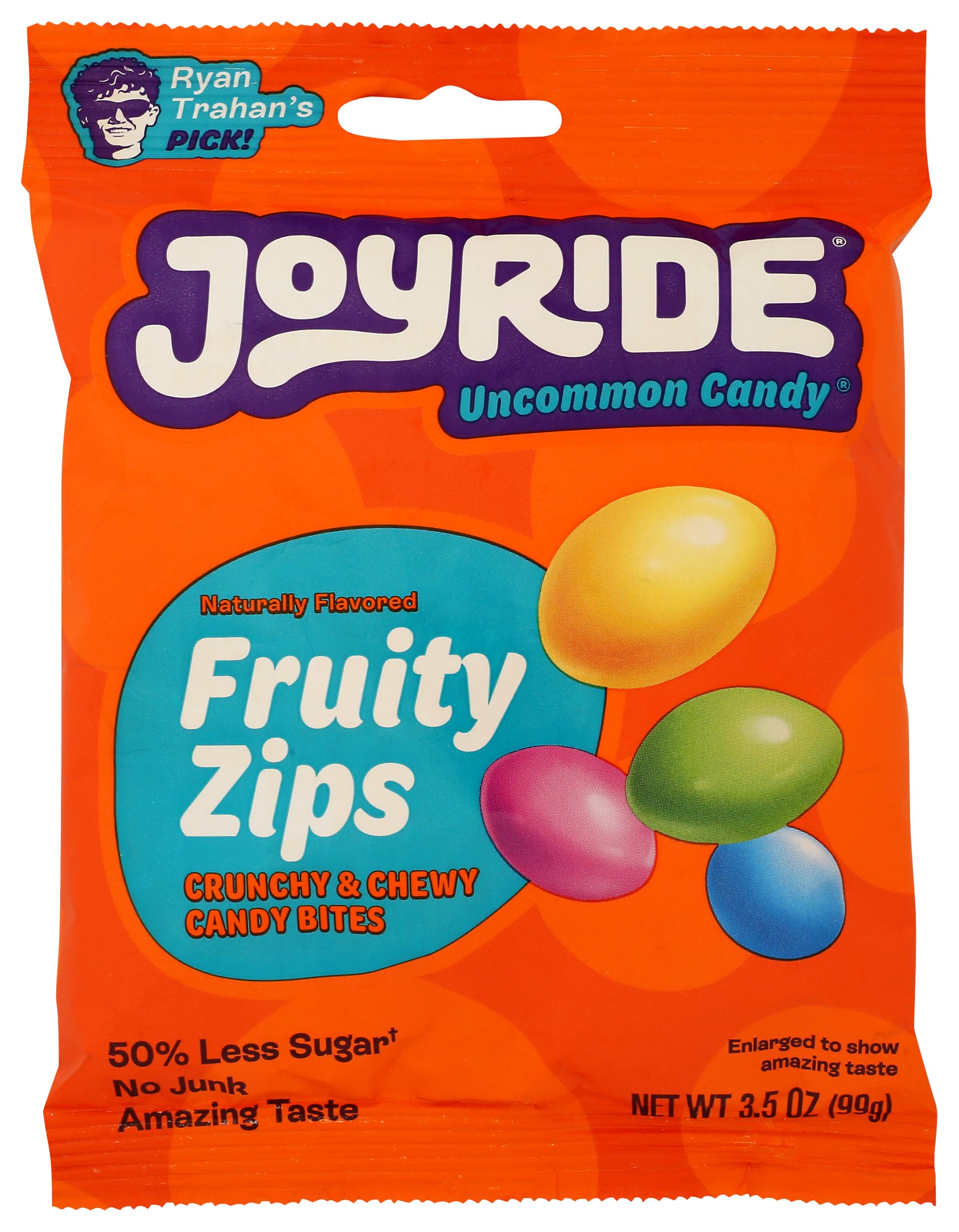 Joyride Fruit Zips Chewy Candy, 3.5 OZ