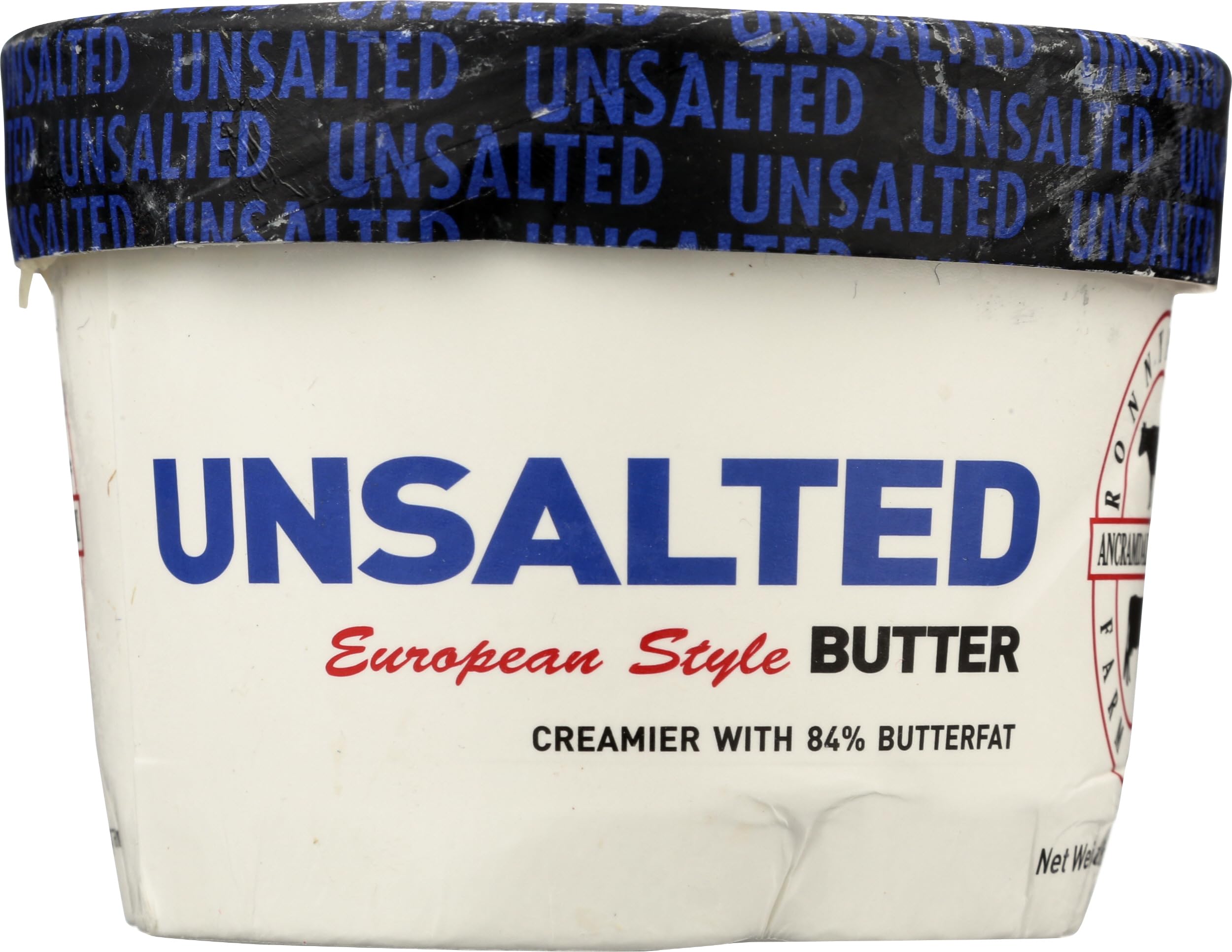 Ronnybrook Farm Dairy Unsalted Butter, 8 OZ
