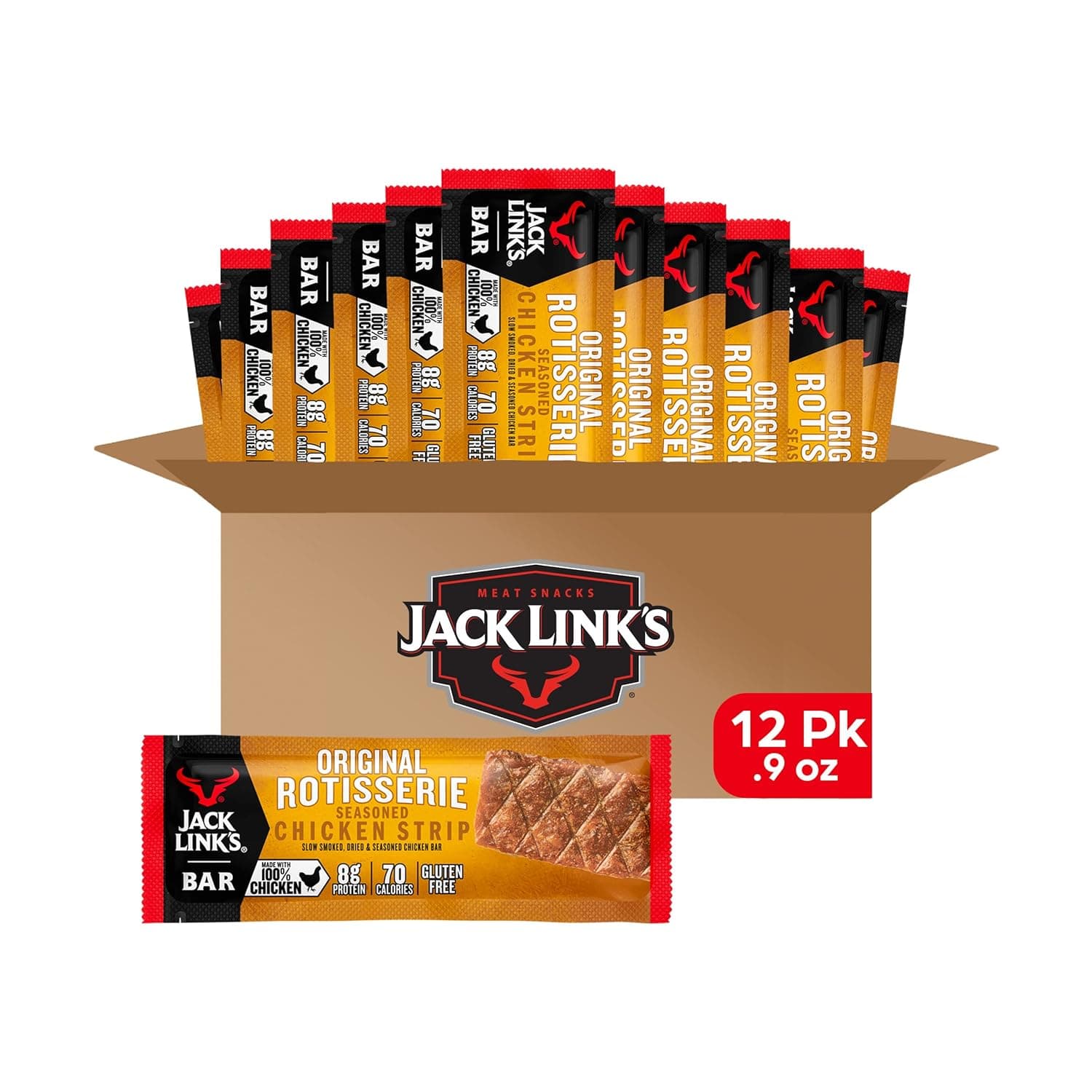 Jack Link's Meat Strips (Rotisserie Chicken)