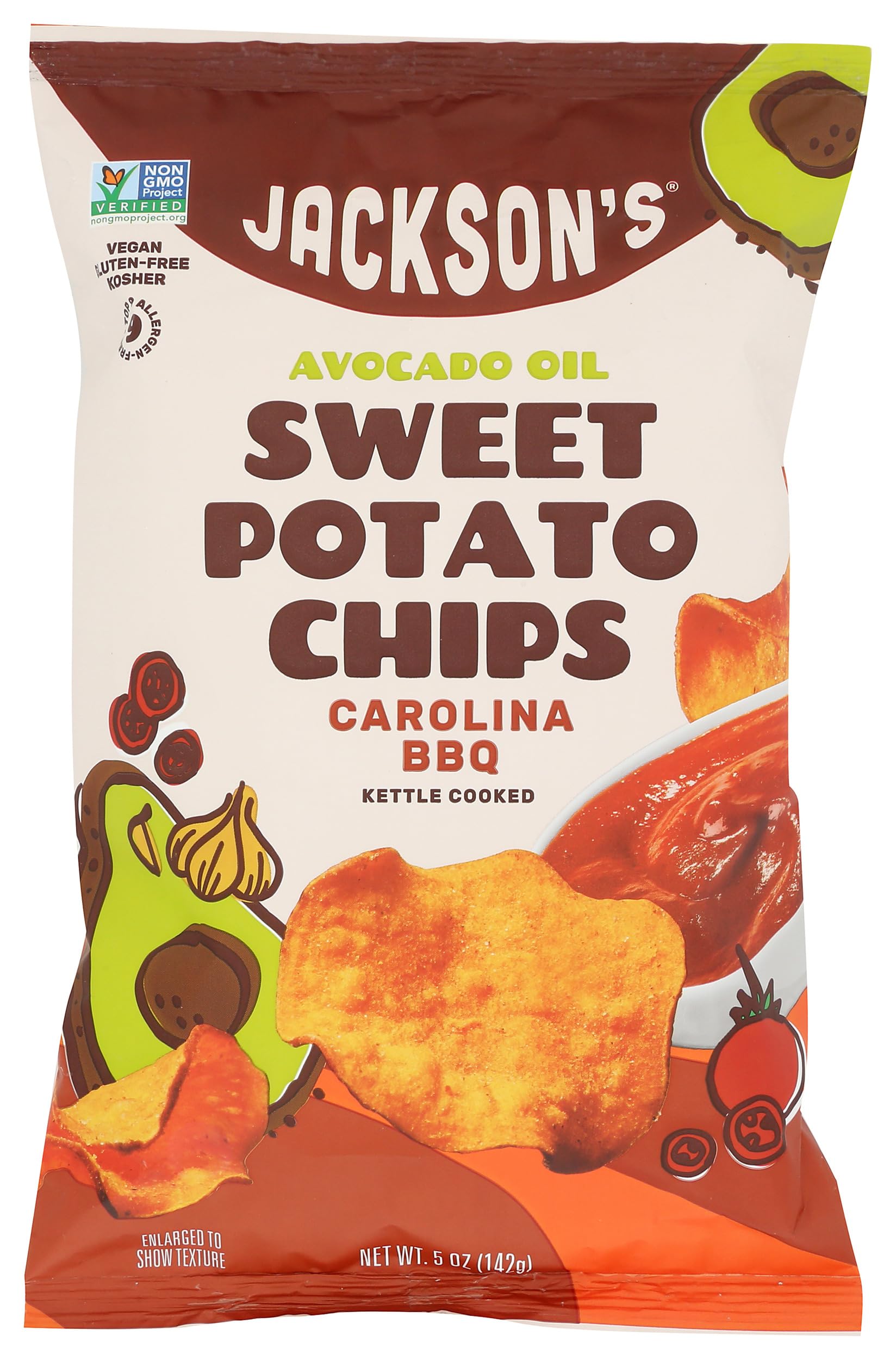Chip Sweet Potato Carolina Barbeque, 5 Ounce