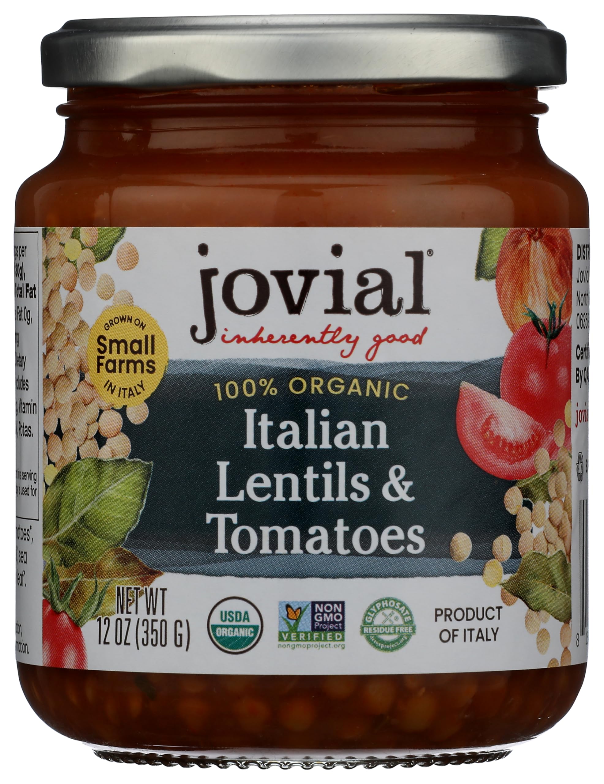 Lentils Tomatoes Italian Og, 13 Ounce