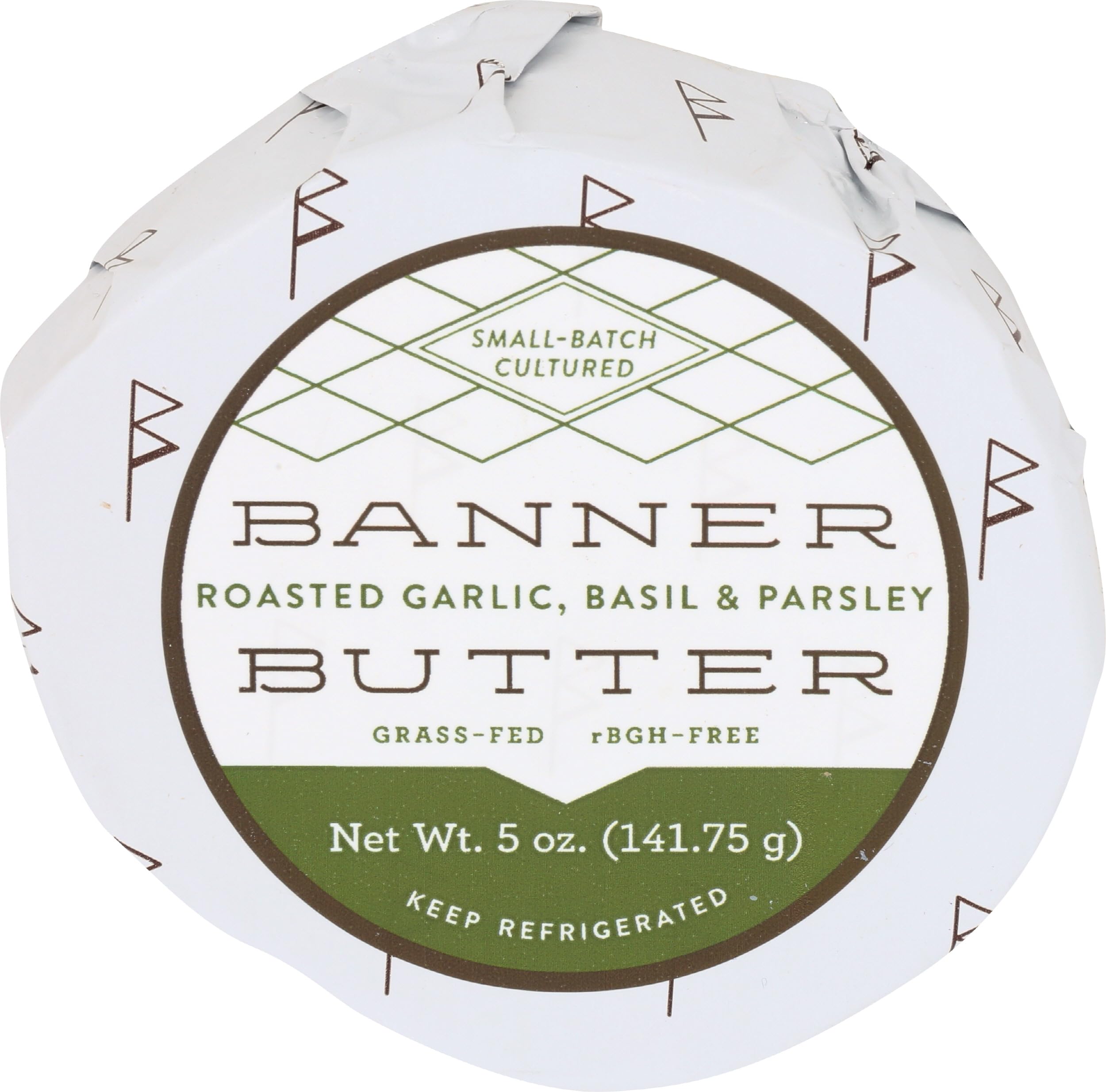 Butter Cultured Roasted Garlic Basil And Parsley, 5 Ounce