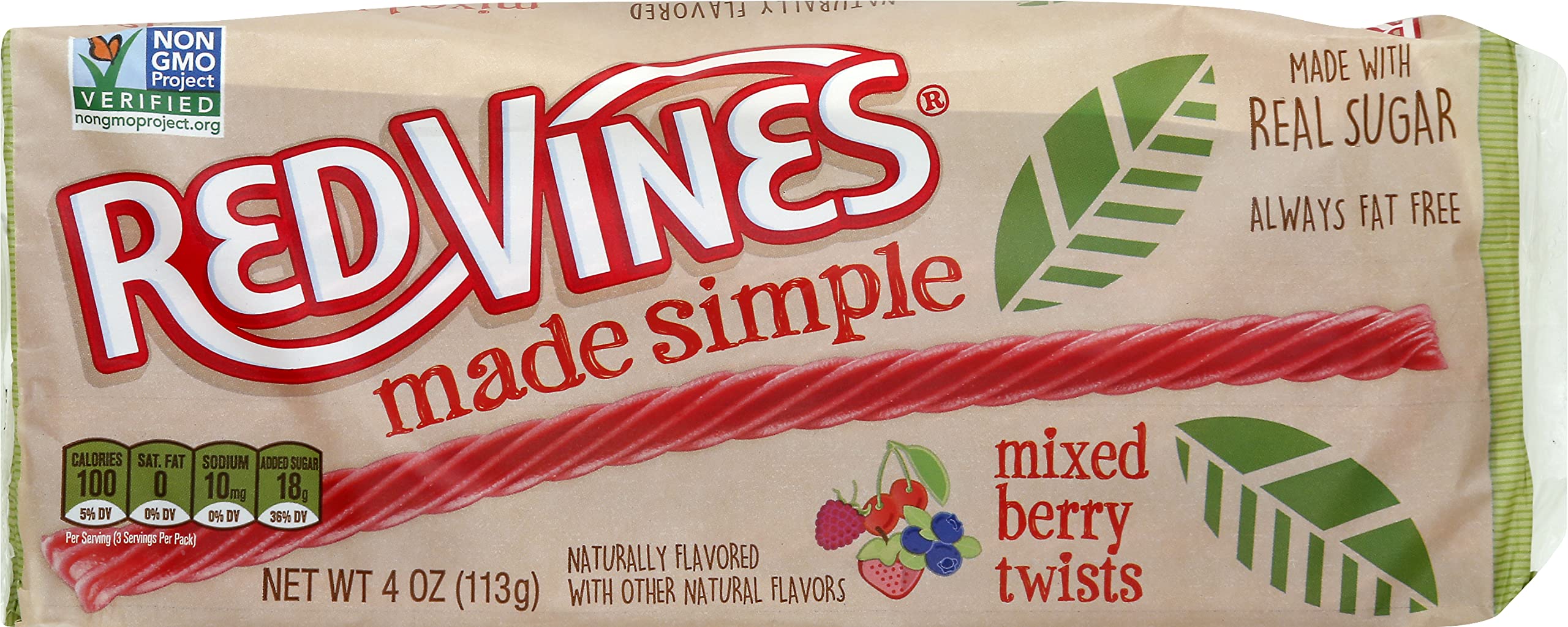 Licorice Twists Mixed Berry, 4 Ounce