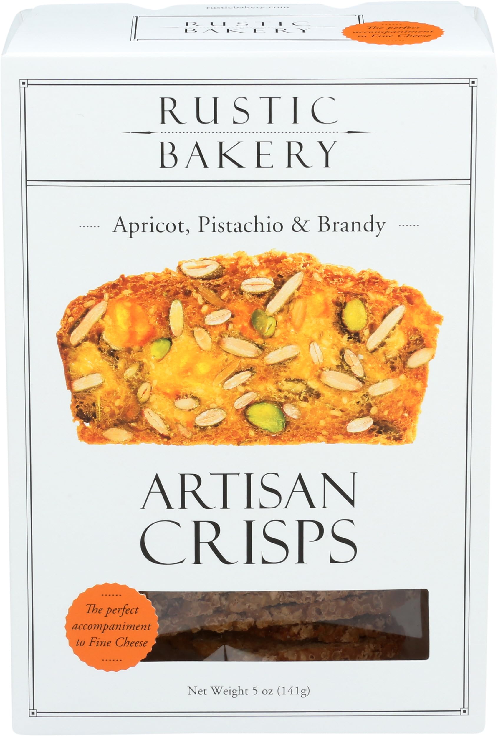 Crisps Apricot Pistachio Brandy, 5 Ounce