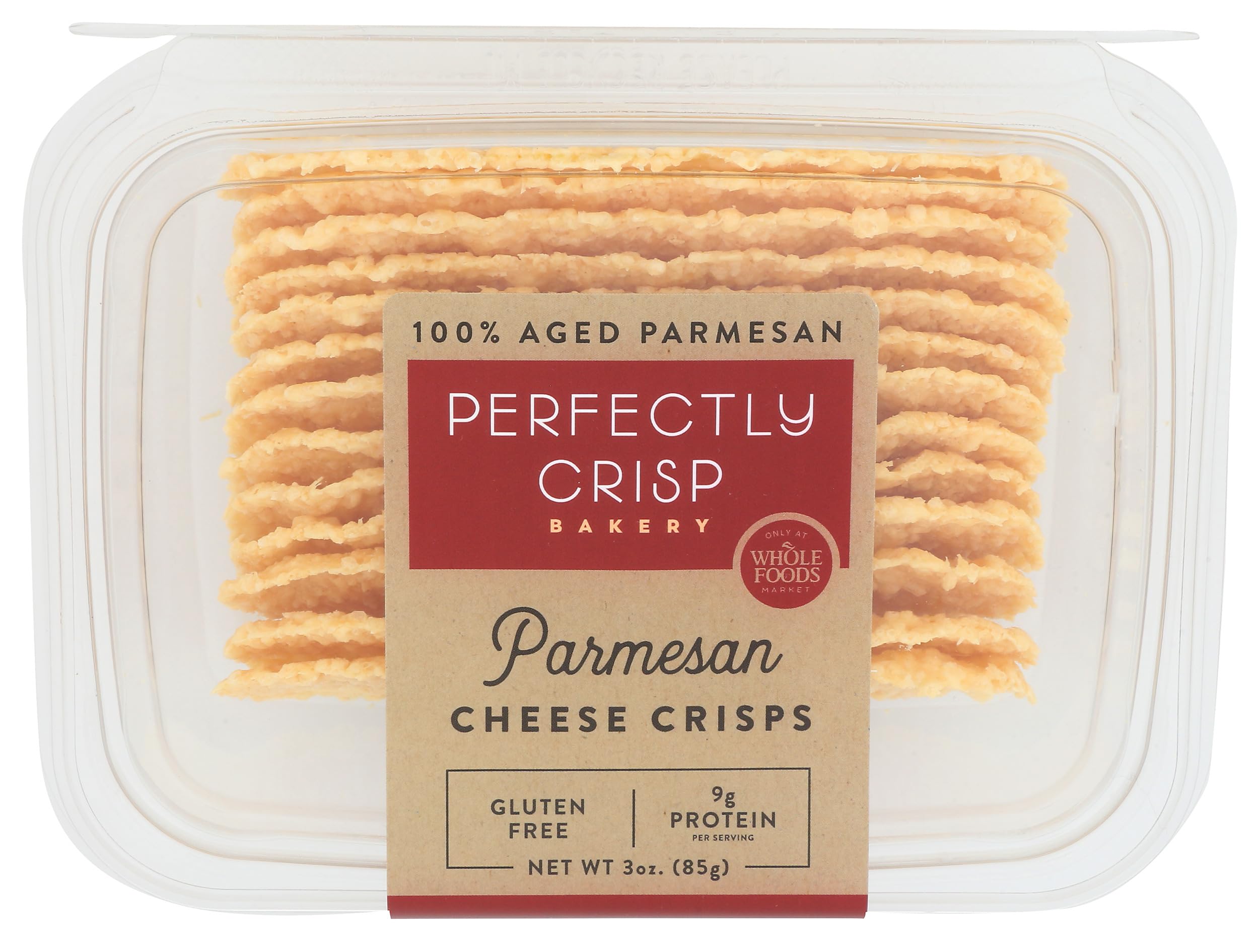 Perfectly Crisp, Crisps Parmesan, 3 Ounce