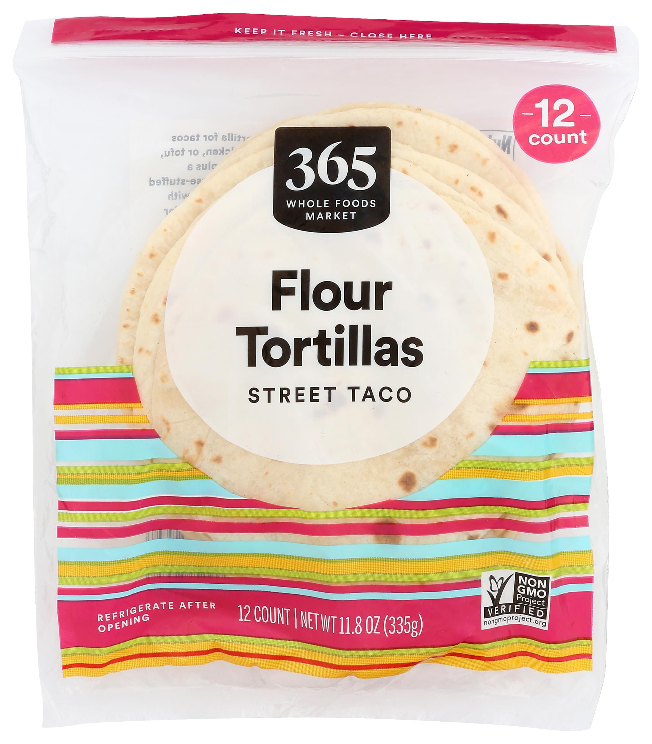 365 by Whole Foods Market Street Taco Flour Tortillas, 11.8 OZ