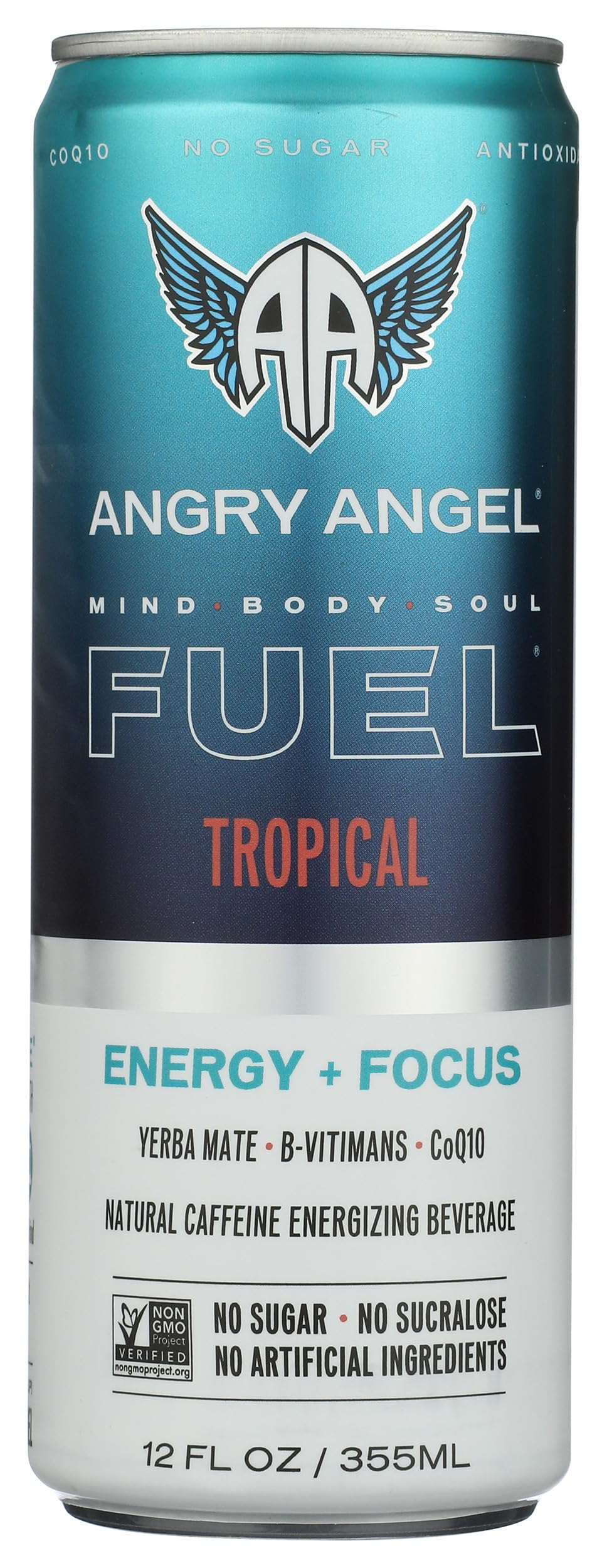 Energy Drink Tropical, 12 Fl Oz