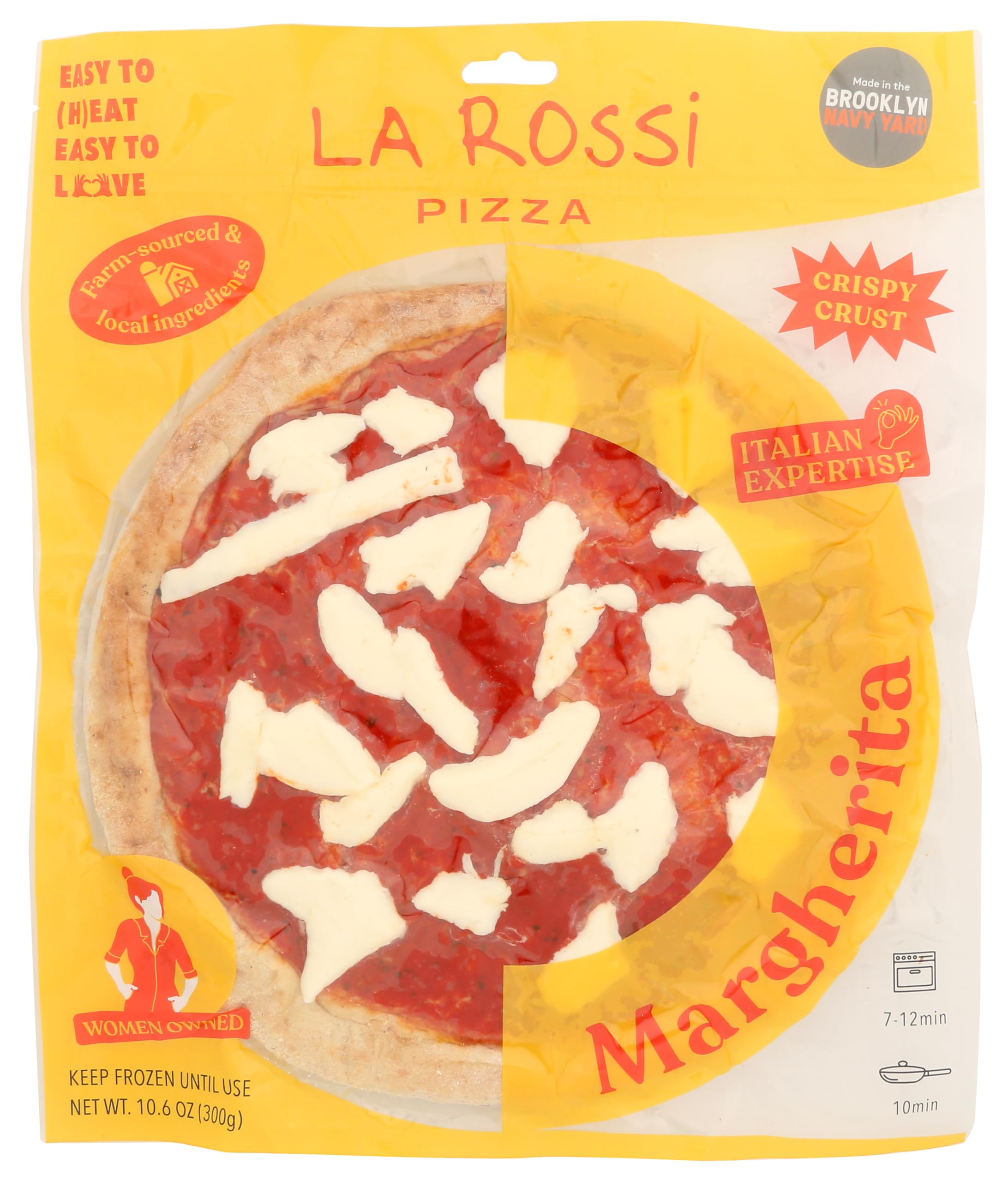 La Rossi Margherita Pizza, 10.6 OZ