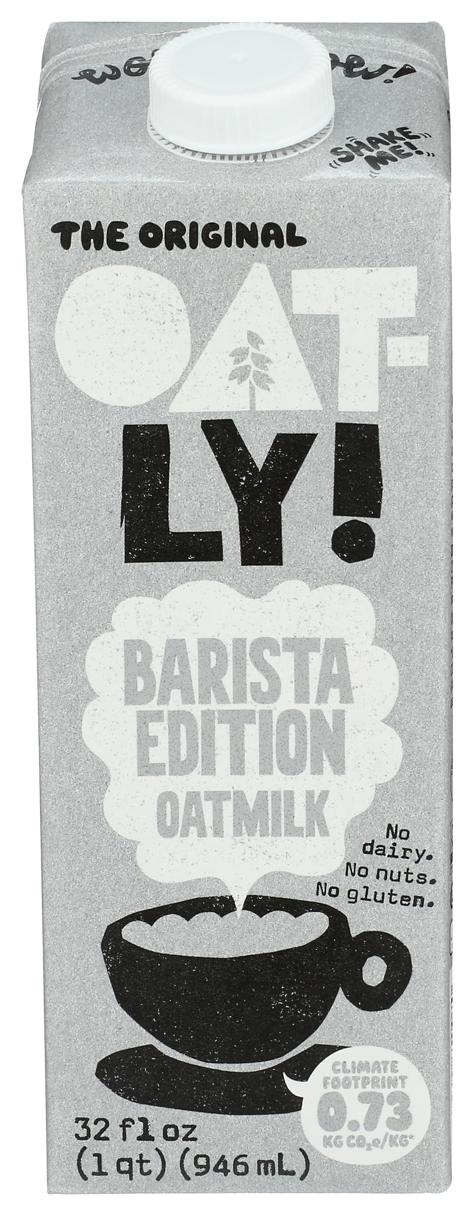 Oatly Barista Edition Oatmilk, vegan, 32 Fl Oz