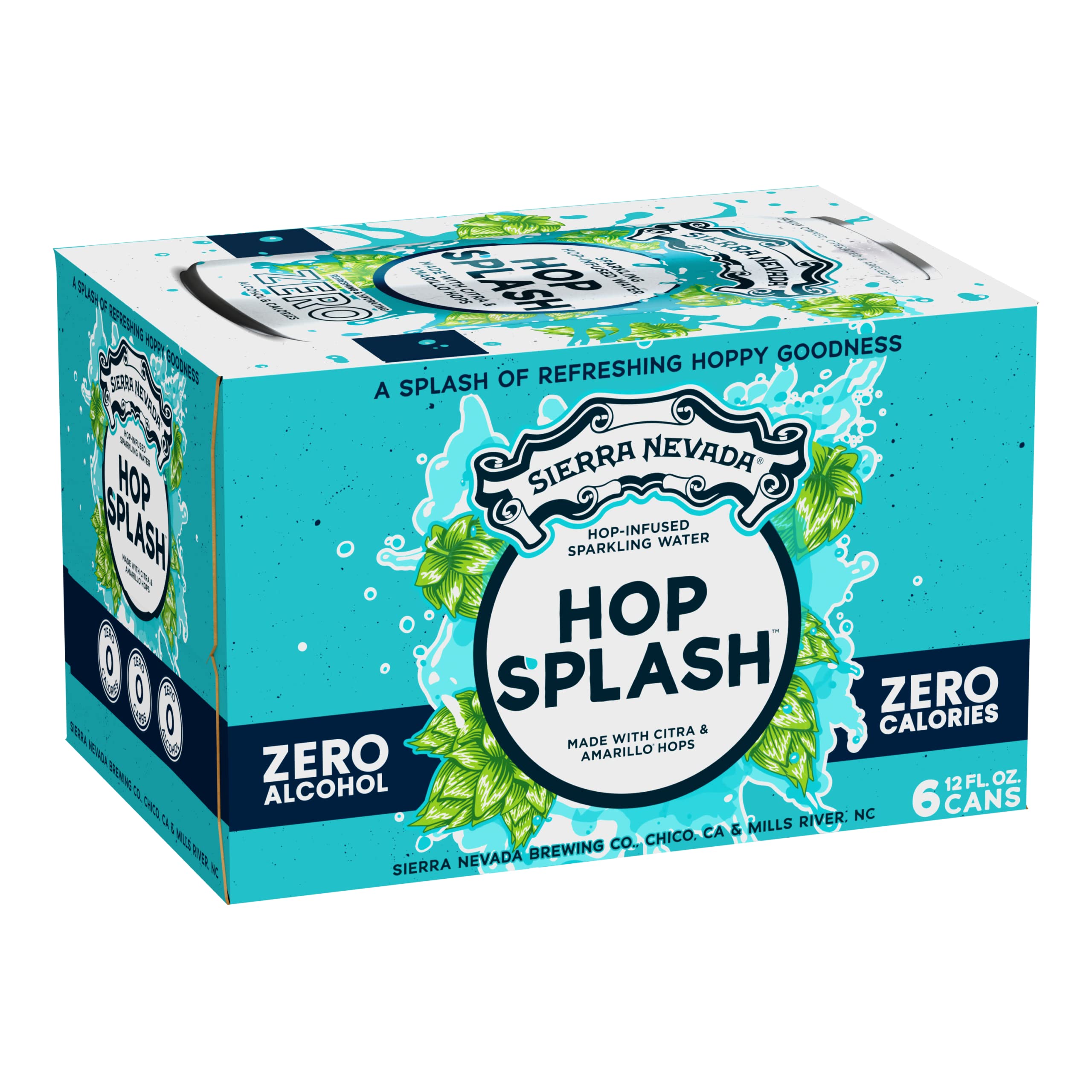 Sierra Nevada, Non-Alcoholic Hop Splash, 6pk, 12 Fl Oz Cans