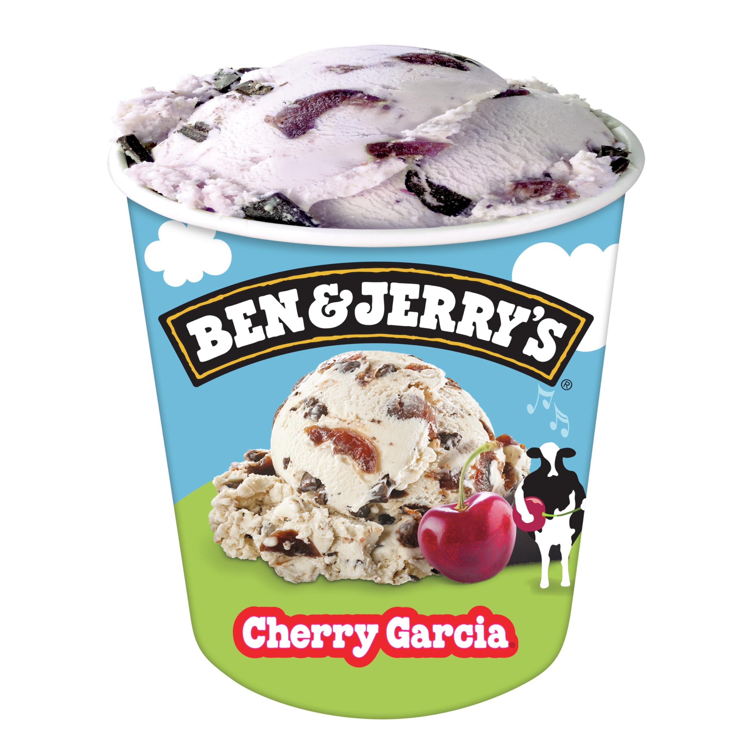 Ben & Jerry's Cherry Garcia Cherry Ice Cream 16 OZ