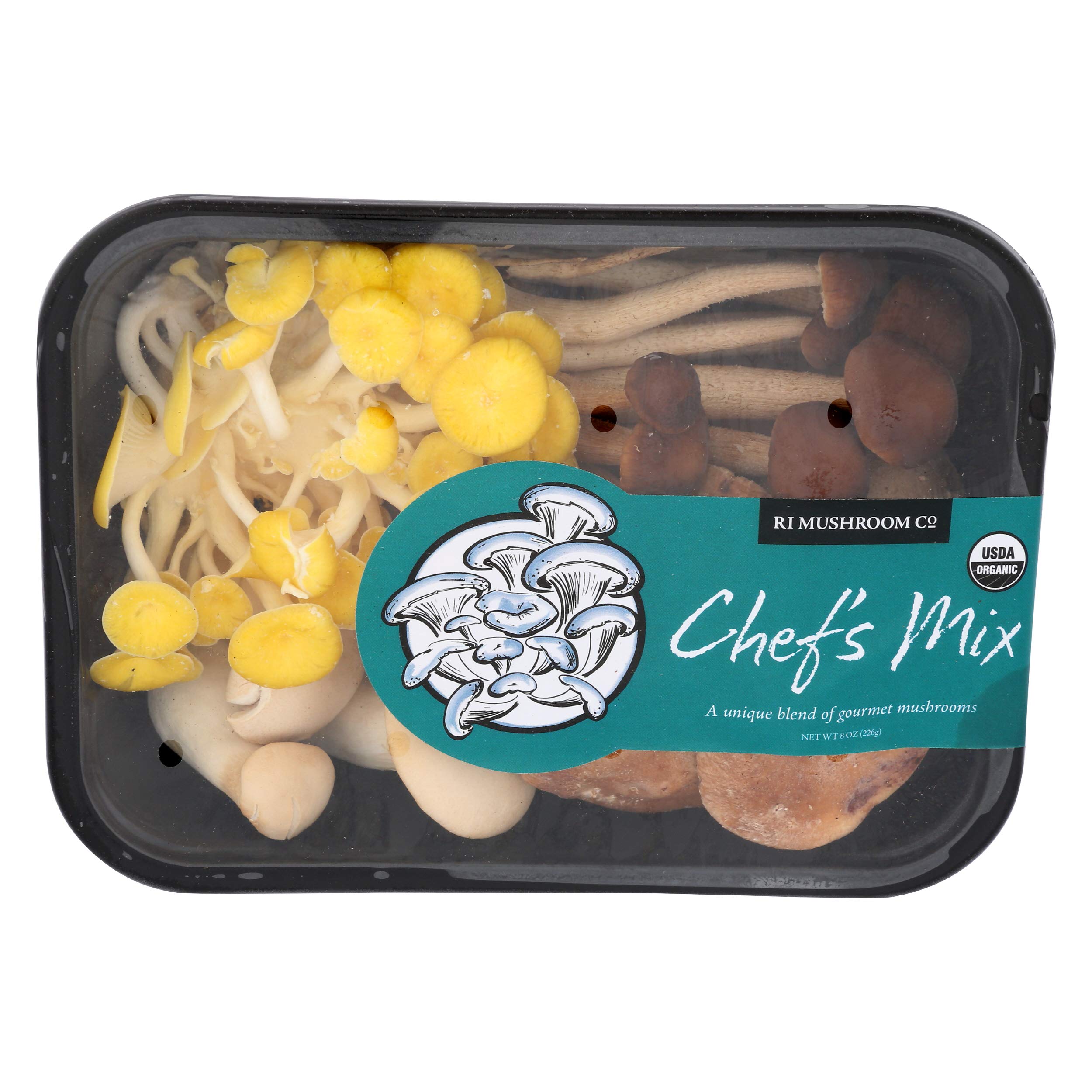 Ri Mushroom Co Organic Chef`s Medley Mushrooms, 8 OZ