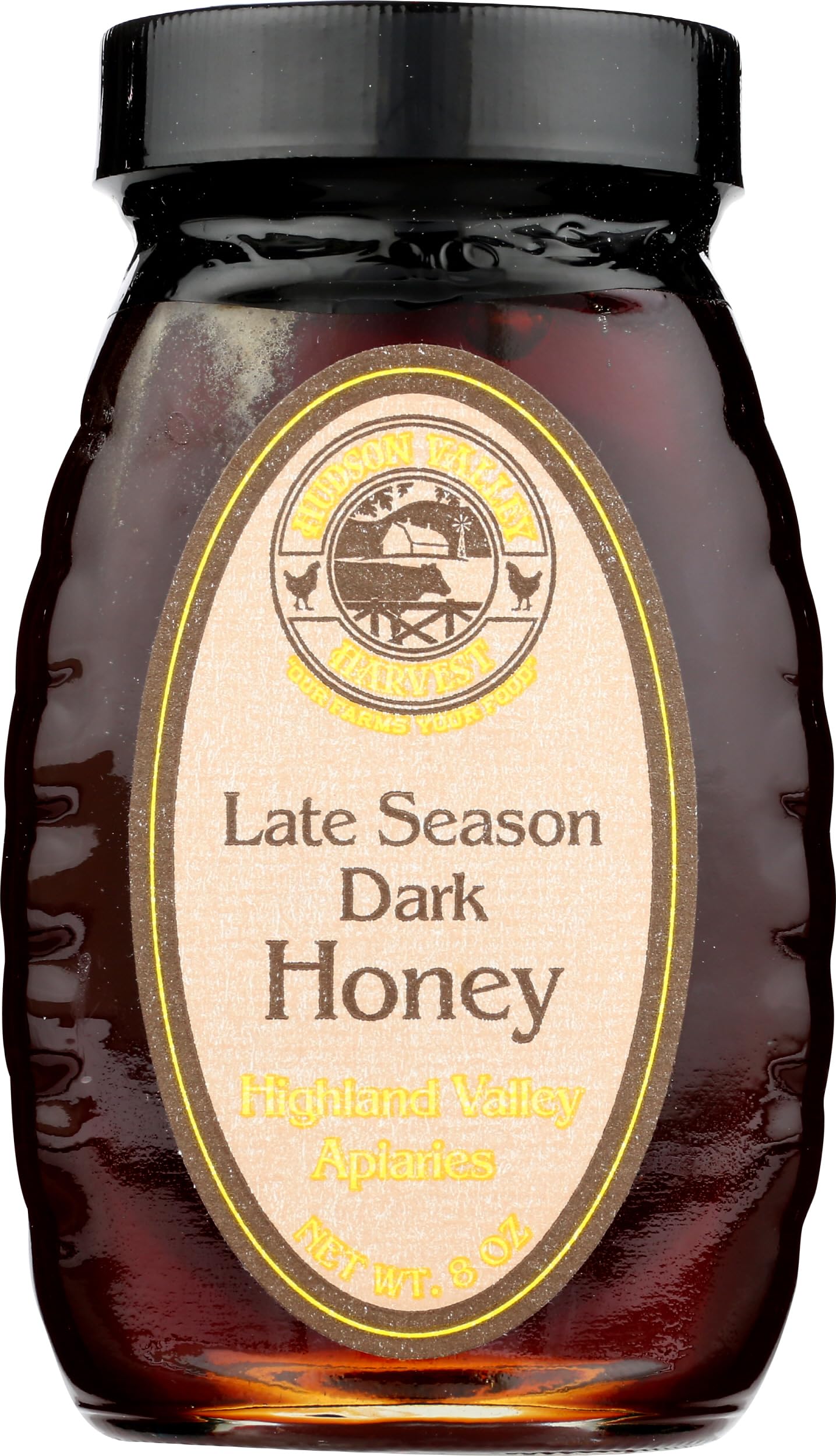 Hudson Valley Harvest Honey Dark, 8 Ounce