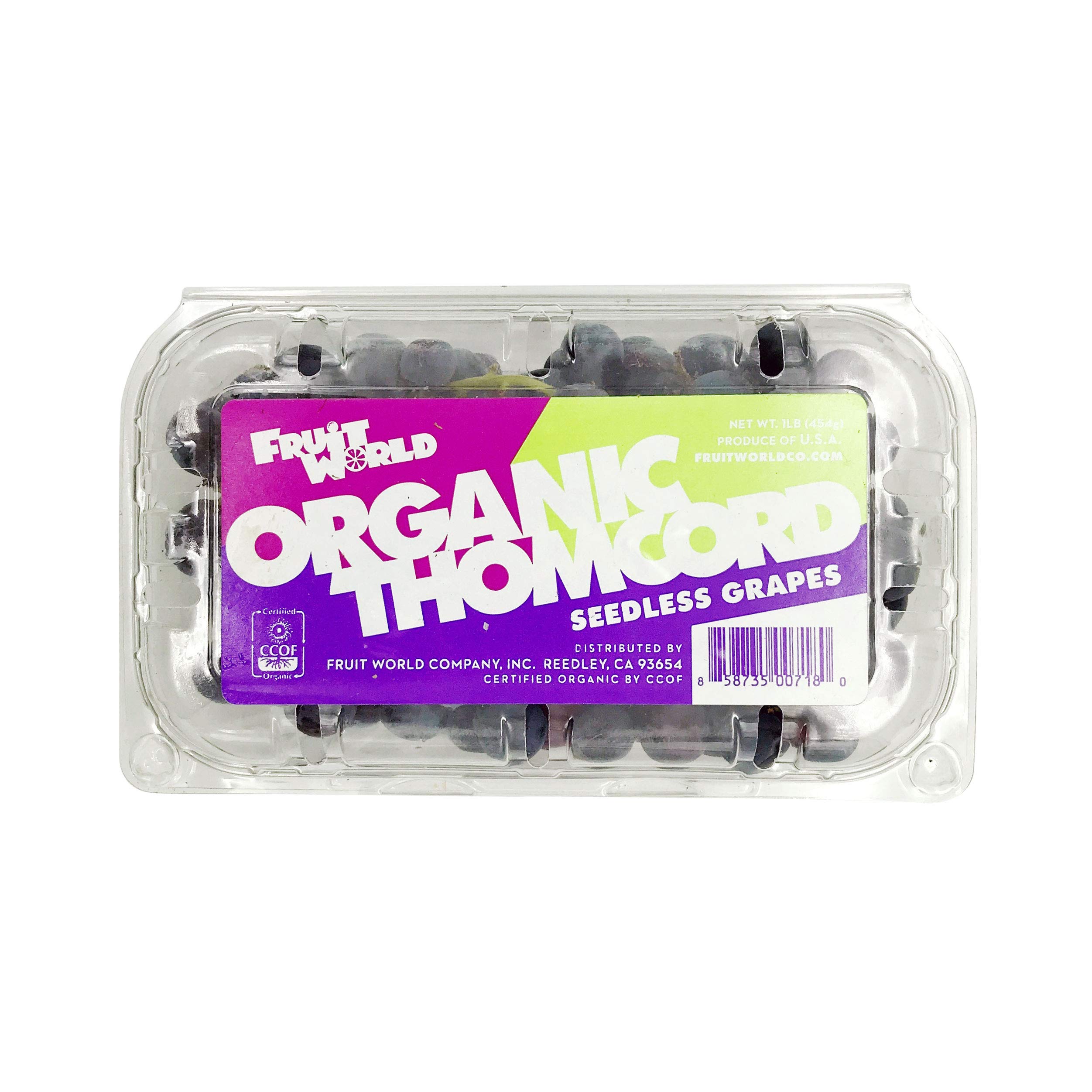 Organic Thomcord Grapes, 16 OZ