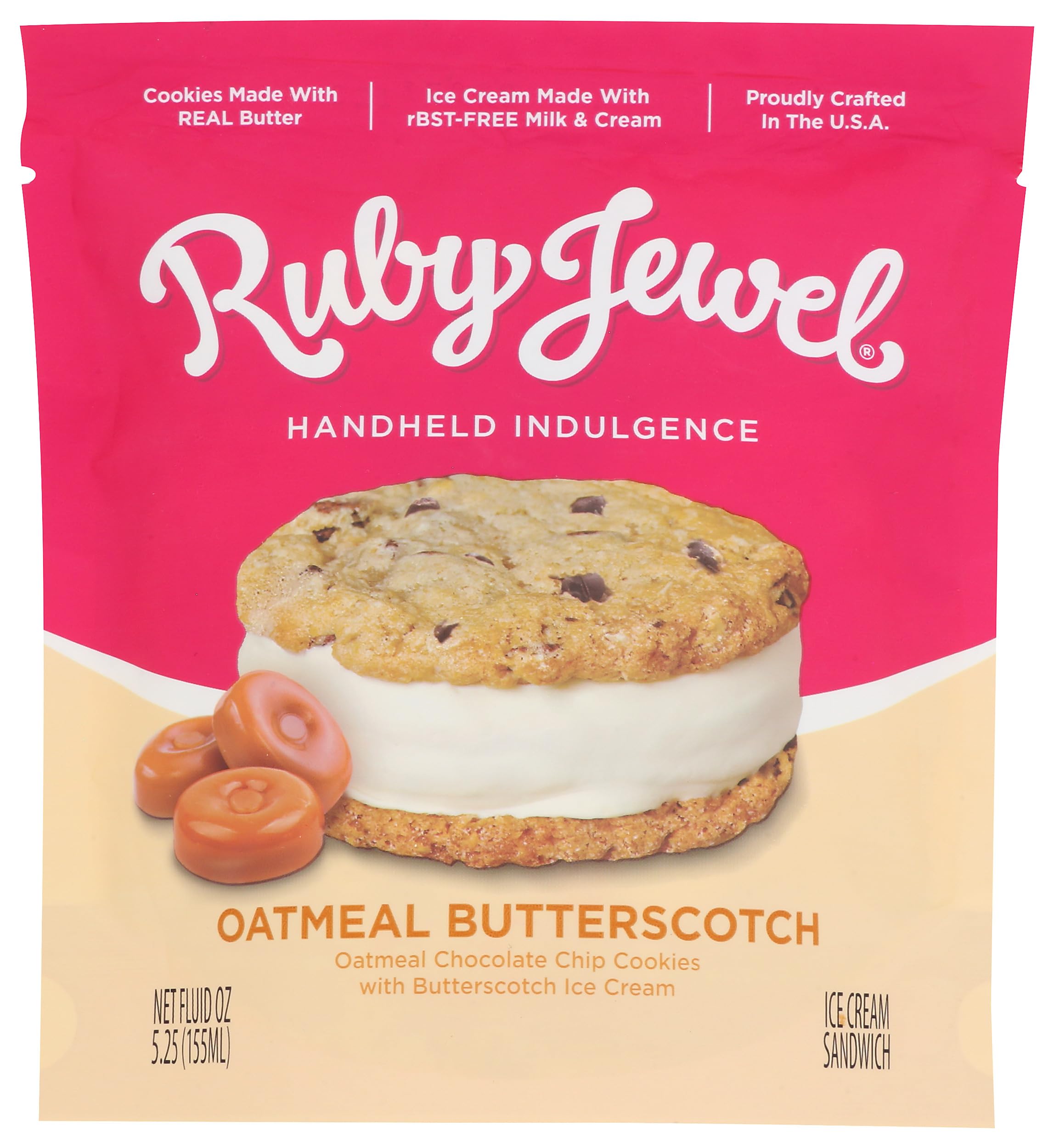 Ice Cream Sandwich Oatmeal Butterscotch, 5.25 Fl Oz