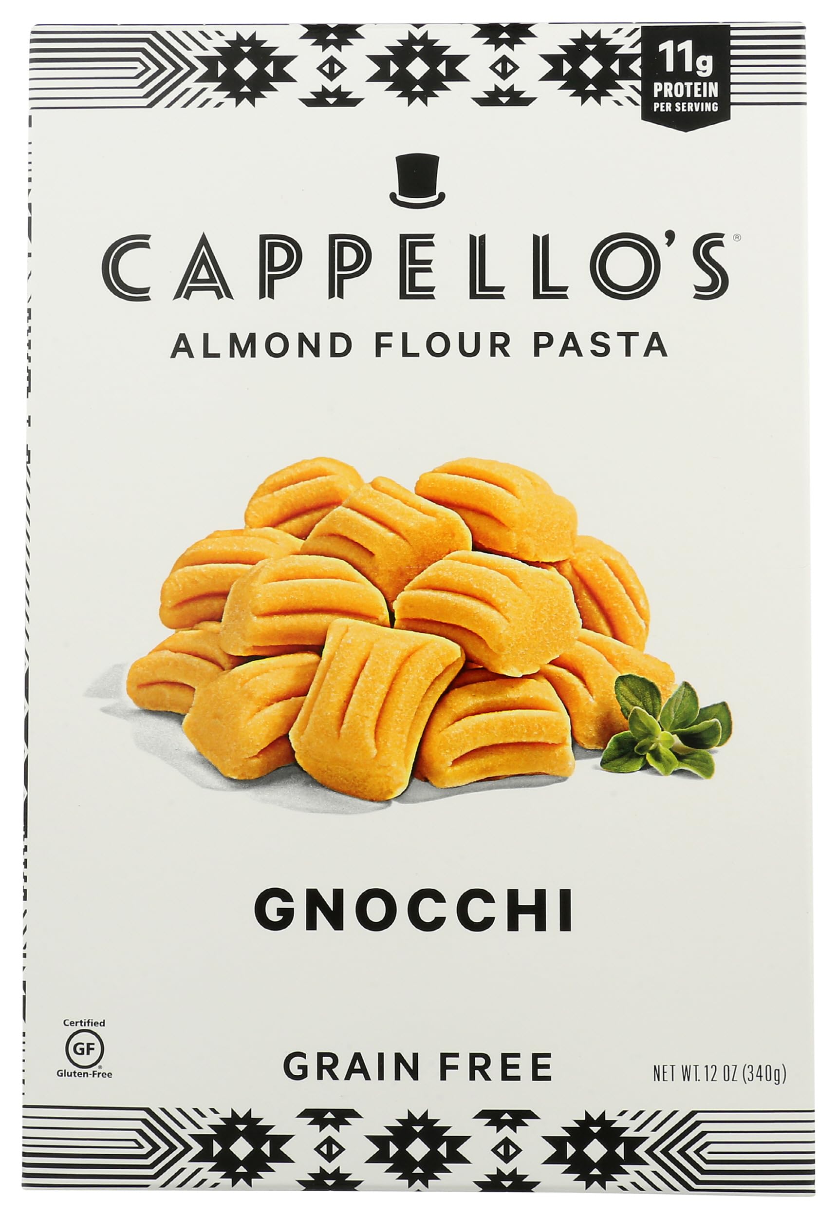 Cappello's Gnocchi, Gluten Free, Frozen Pasta 12oz