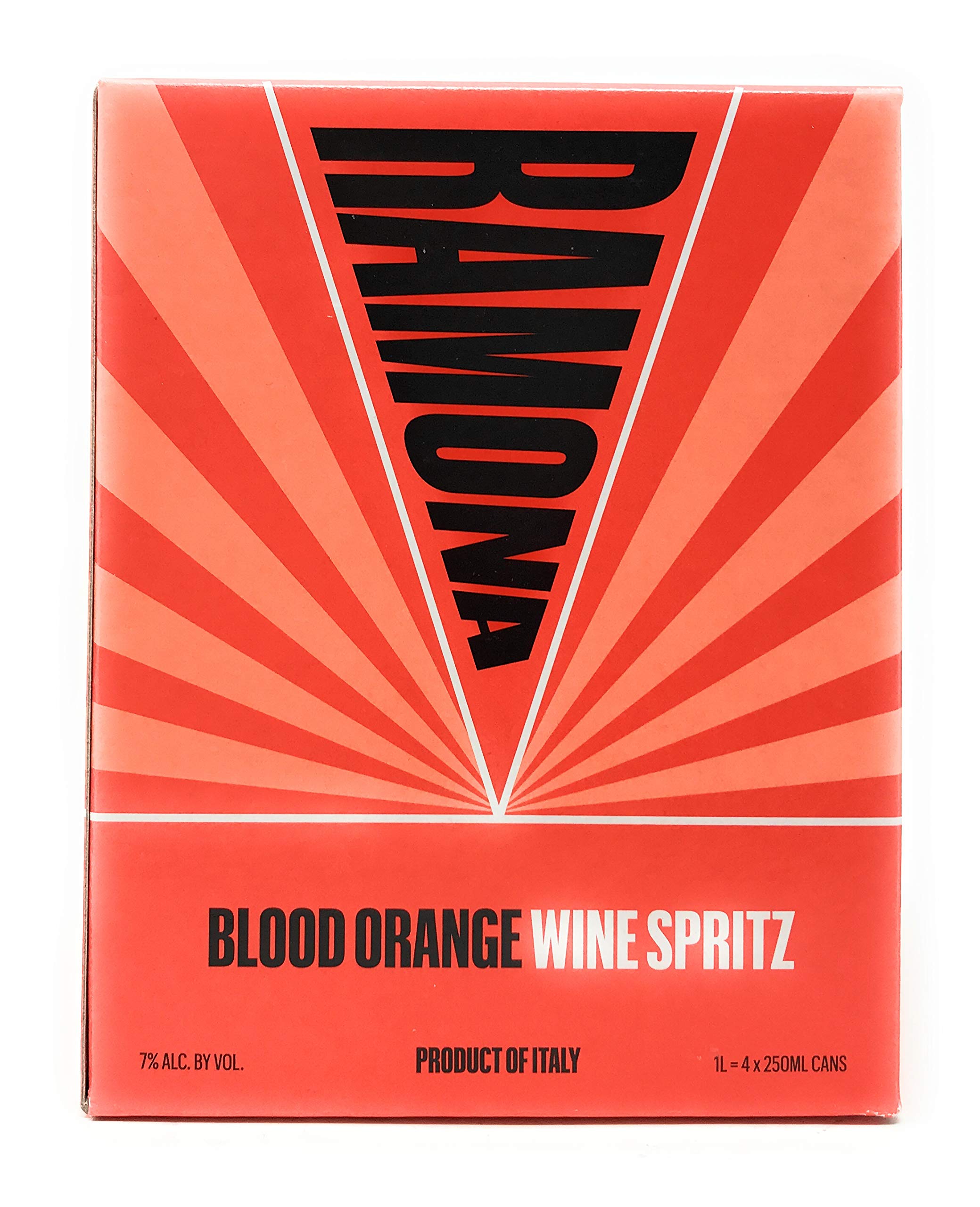 Wine Spritz Blood Orange, 4Pk, Cans 1 Ltr