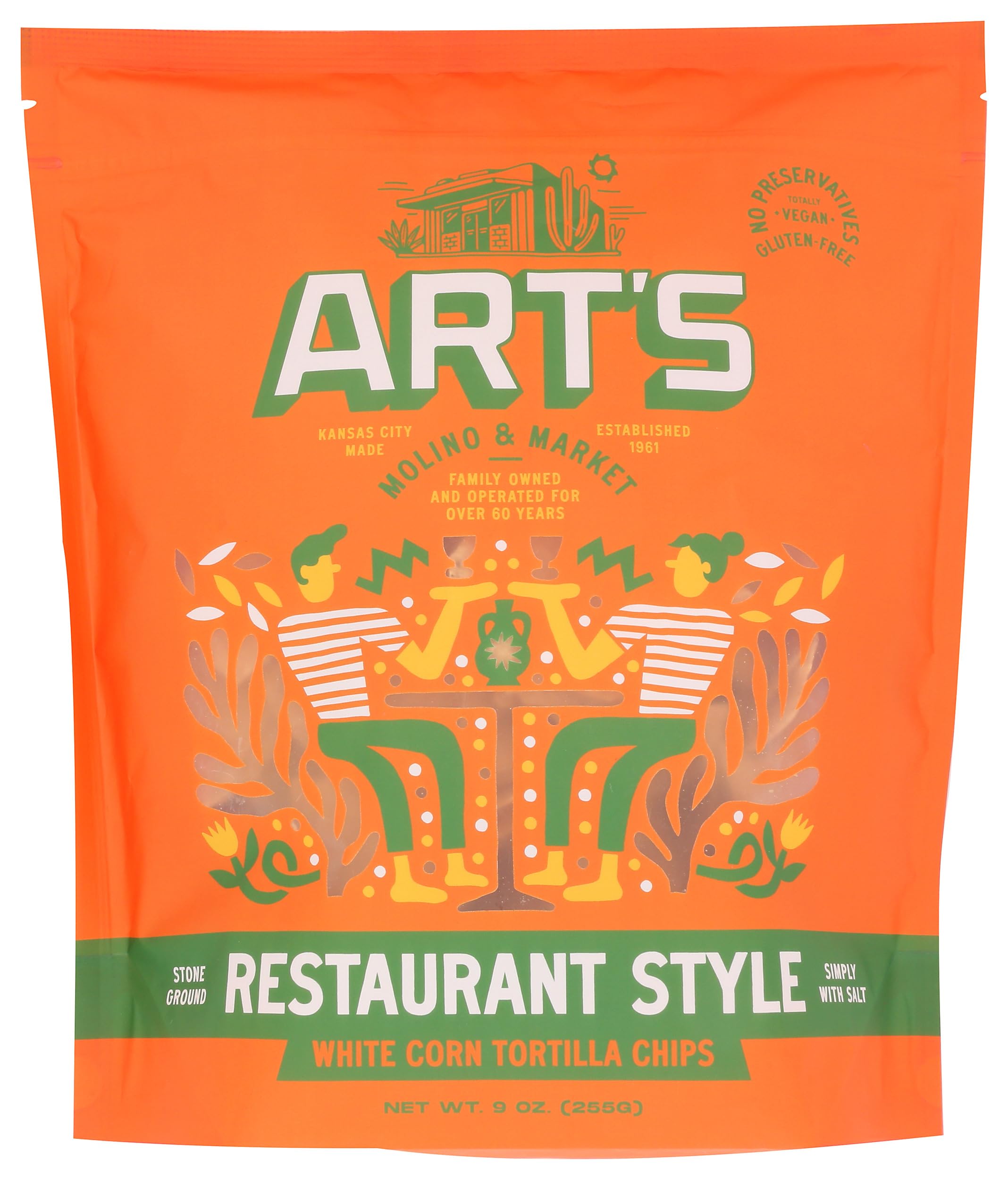 Art'S Mexican Product Restaurant Style Tortilla Chips, 9 Oz