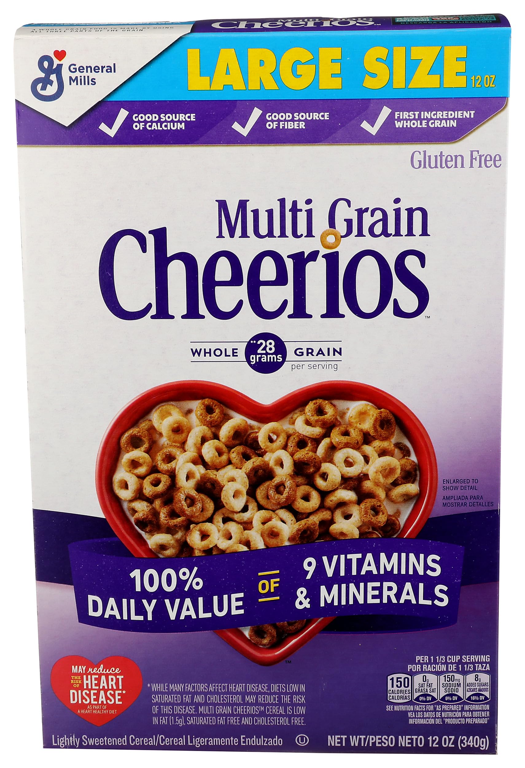 Cheerios Multi Grain, 12 Ounce