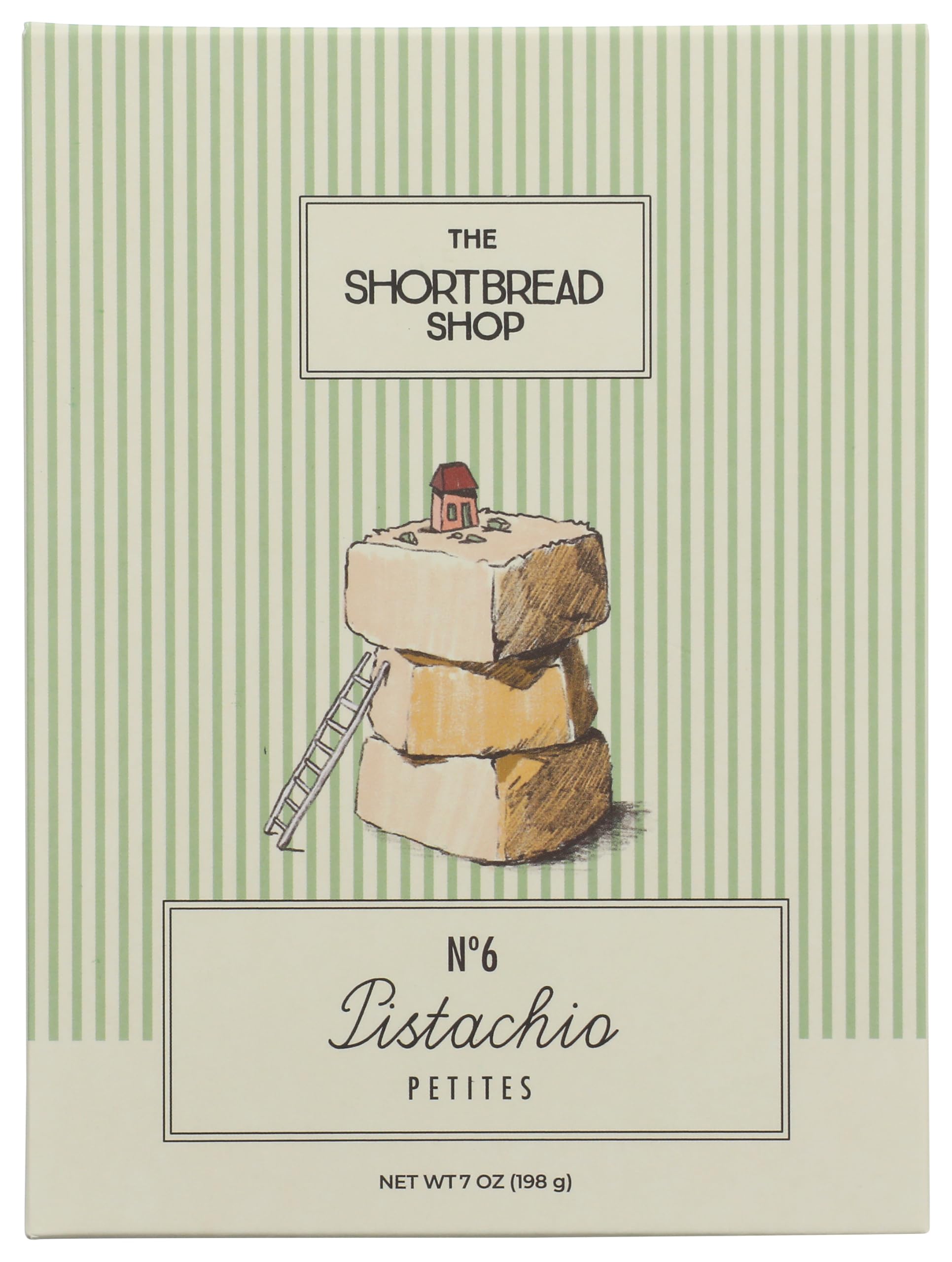 The Shortbread Shop Pistachio Petites Shortbread Cookies, 7 OZ