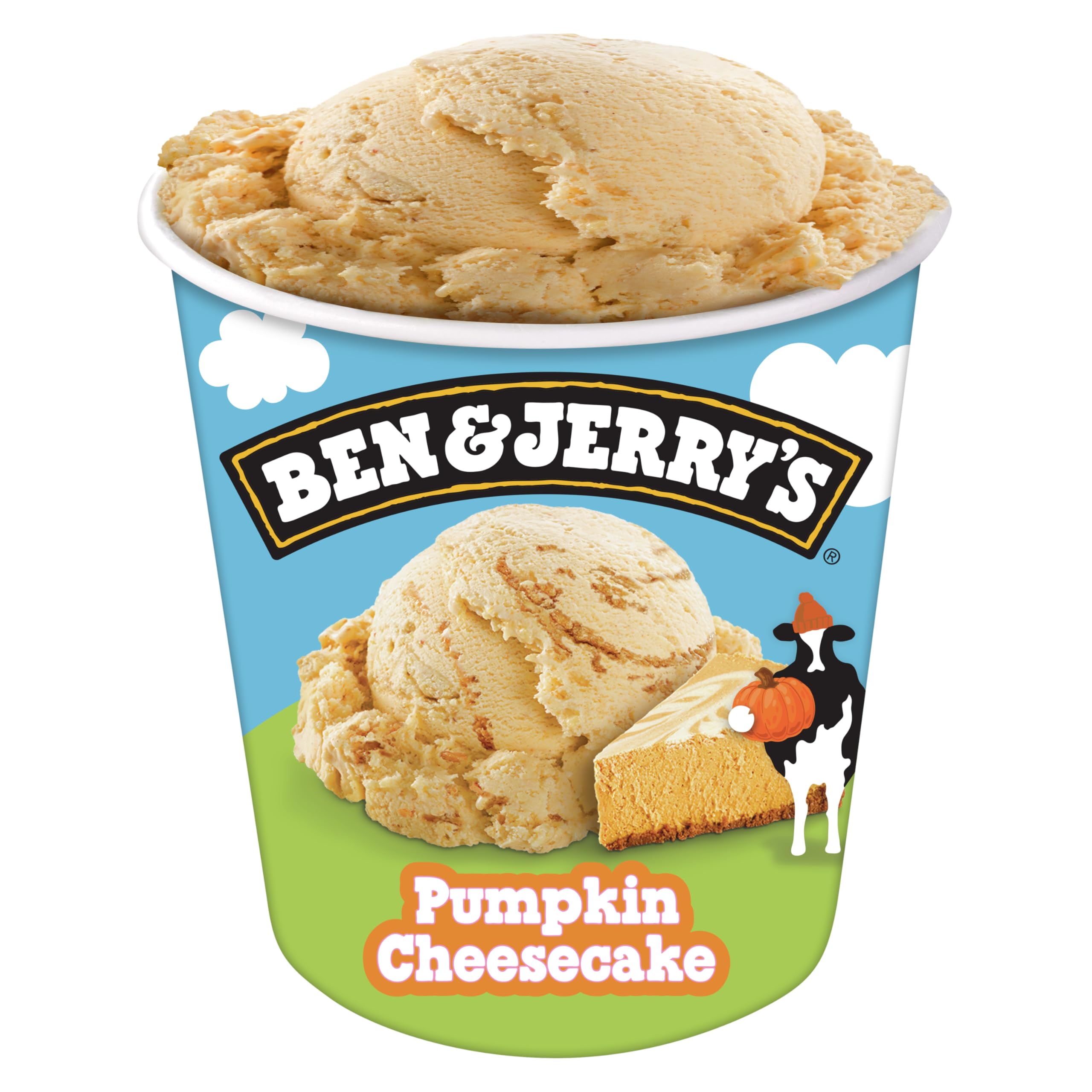 Ice Cream Pumpkin Cheesecake, 1 Pint