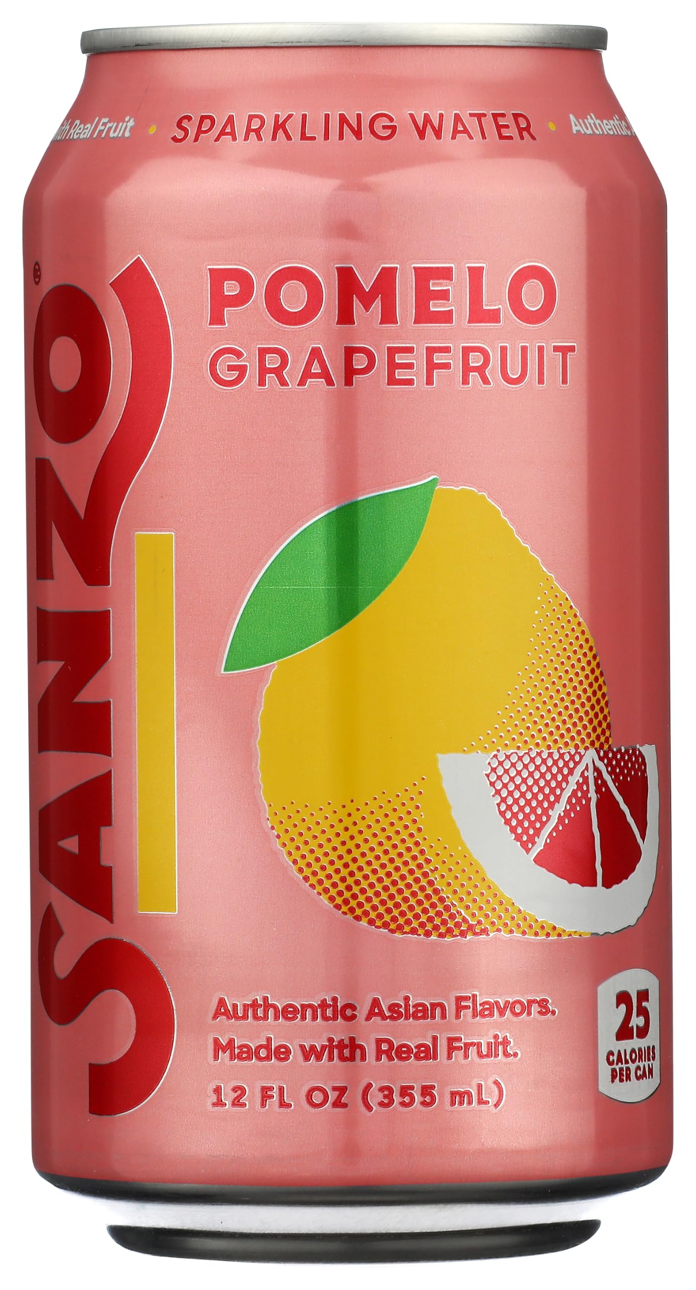 Sanzo Water Sparkling Pomelo, 12 Fl Oz