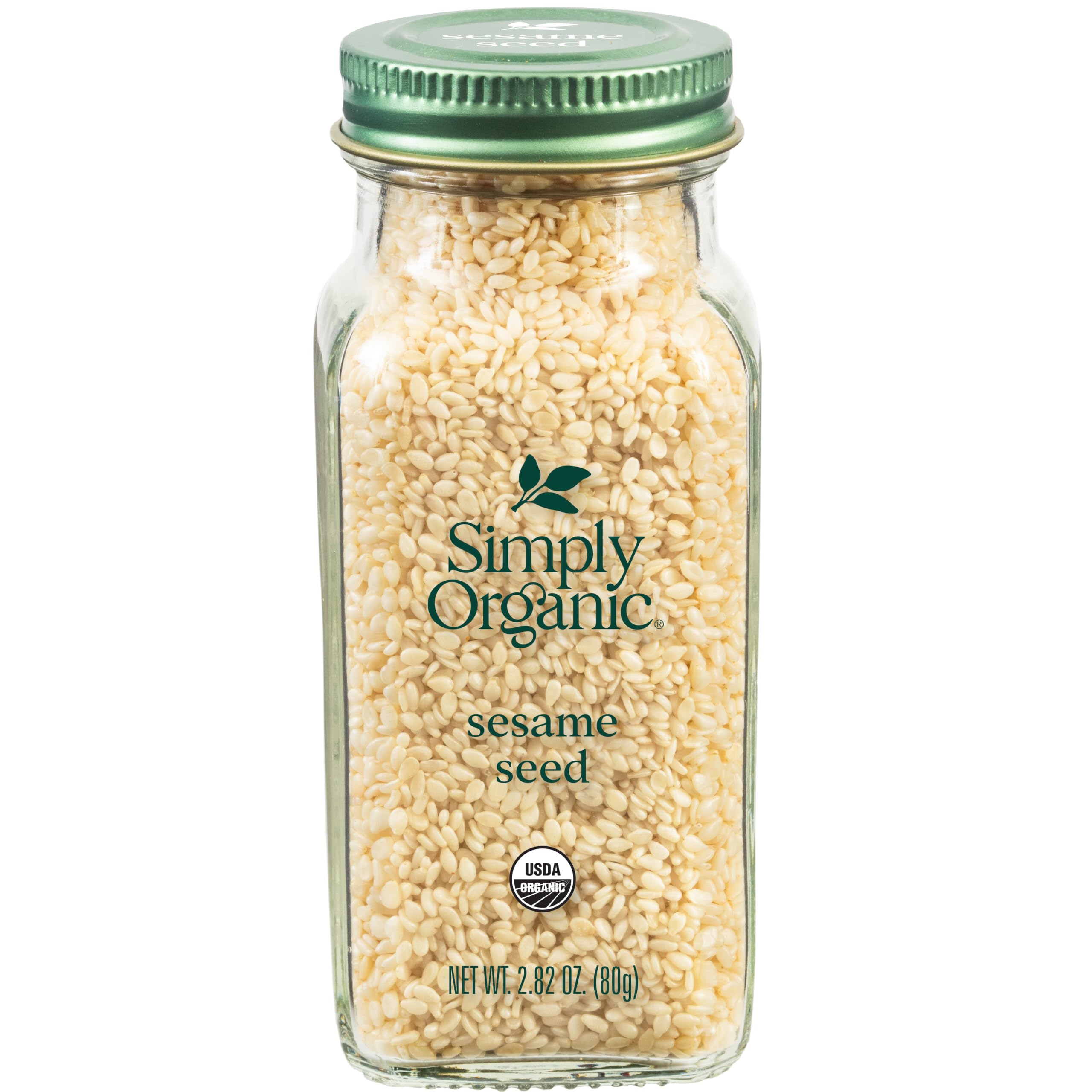 Simply Organic Organic Whole Sesame Seeds, 2.8 Ounce