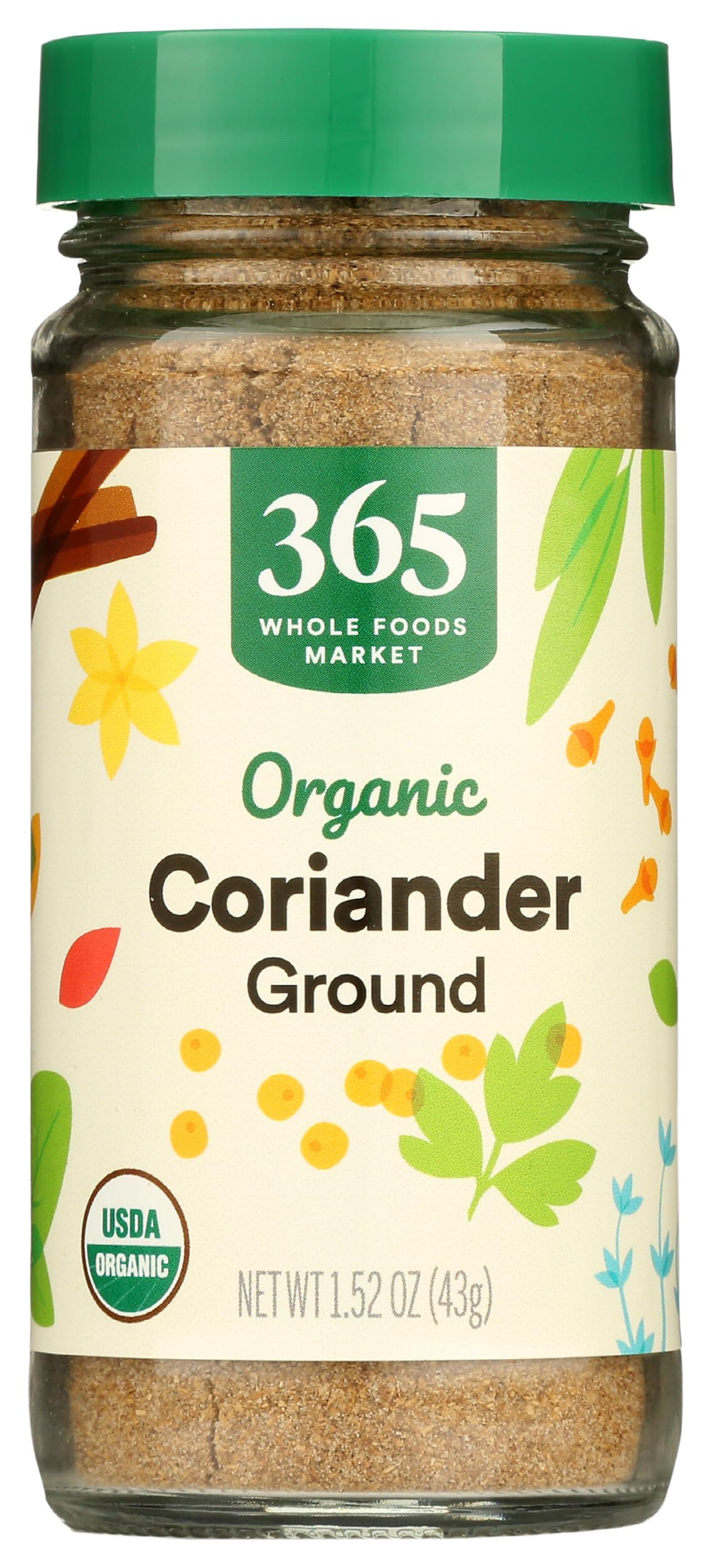 Organic Coriander Ground, 1.52 oz