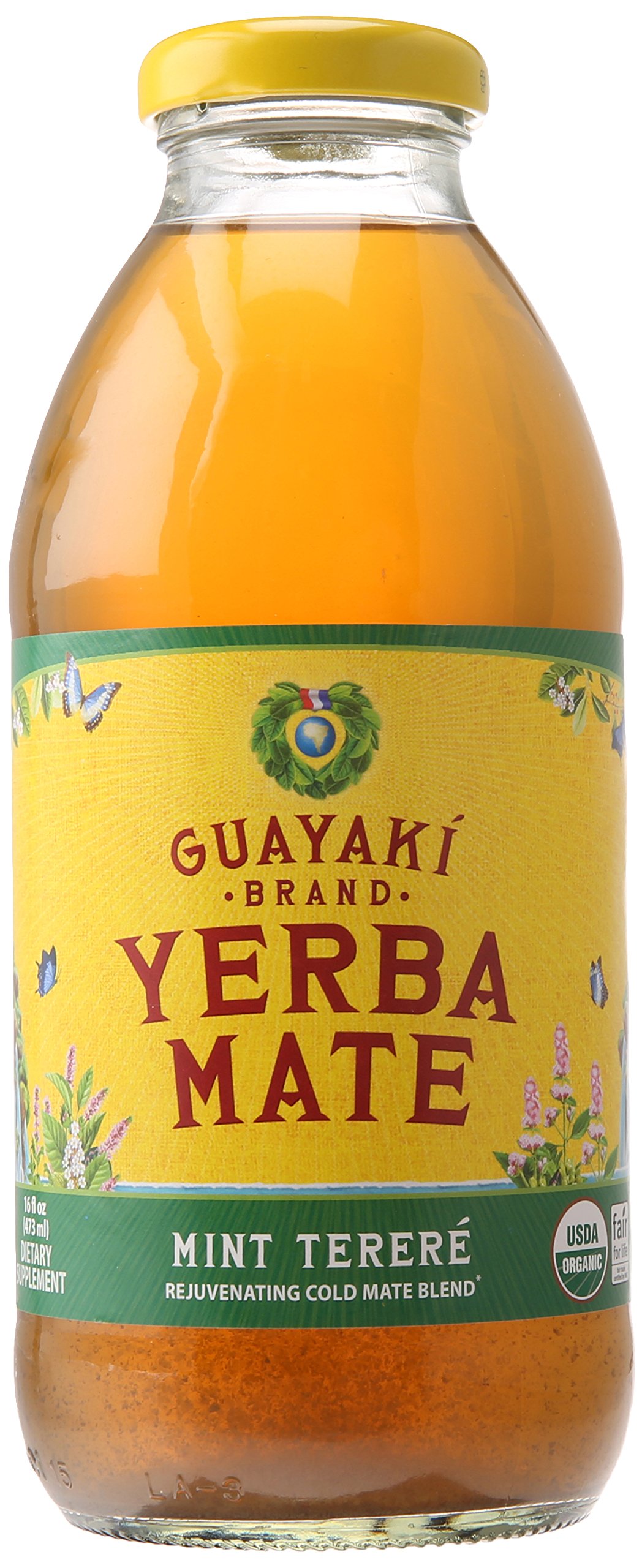 Guayaki Organic Yerba Mate, Mint Terere, 16 oz